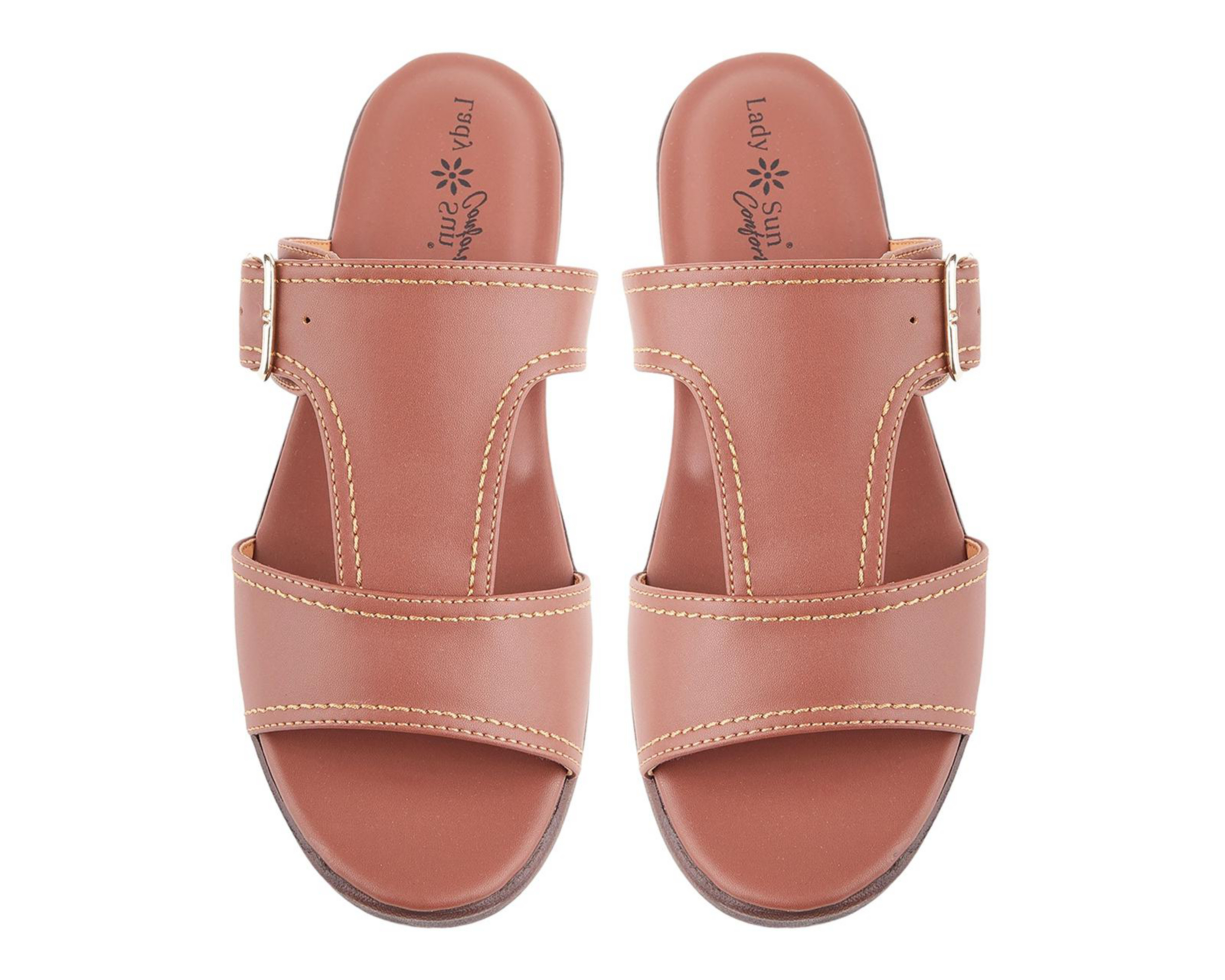 Foto 4 pulgar | Sandalias Confort Lady Sun Conforto para Mujer