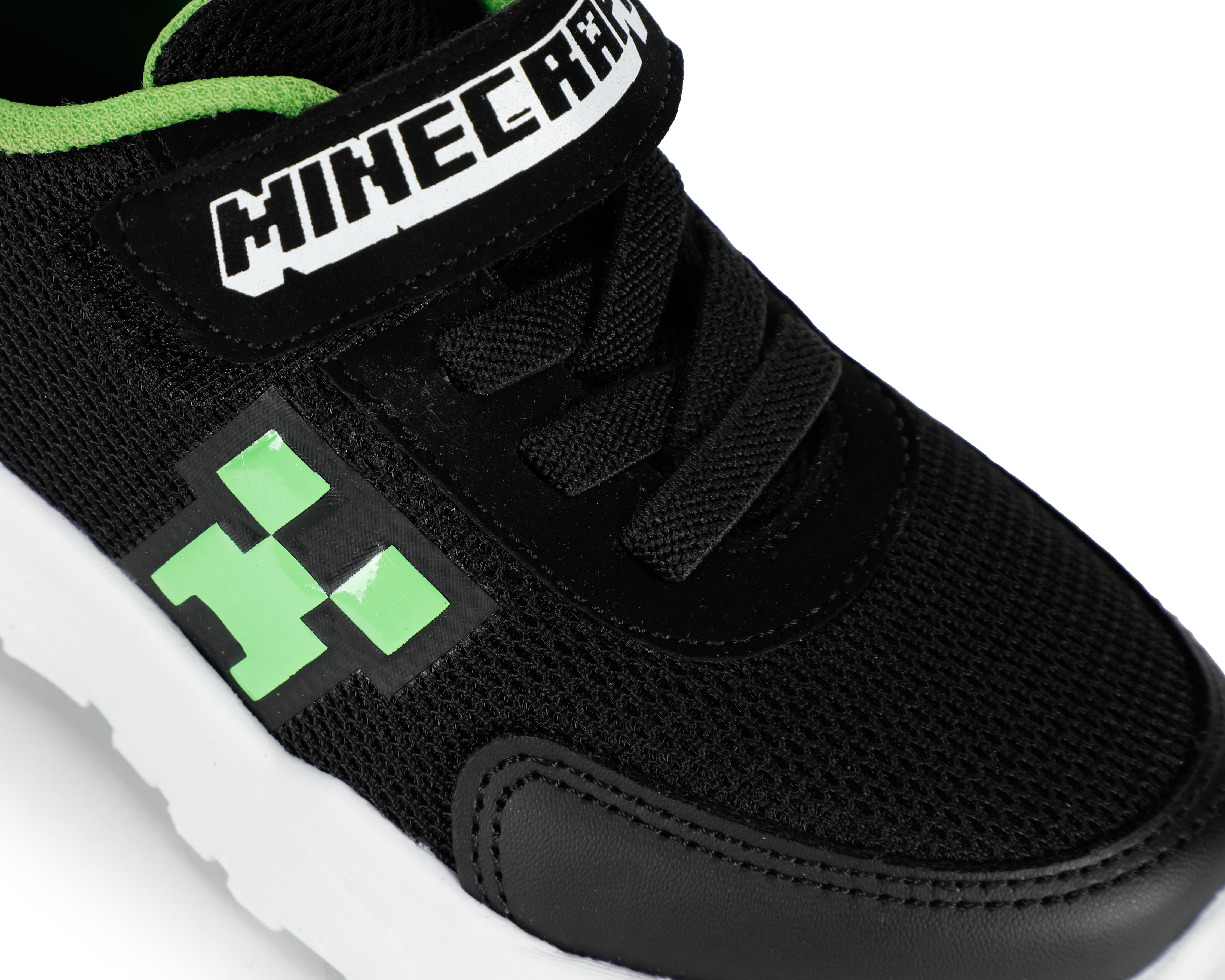 Foto 7 pulgar | Tenis Casuales Minecraft para Niño