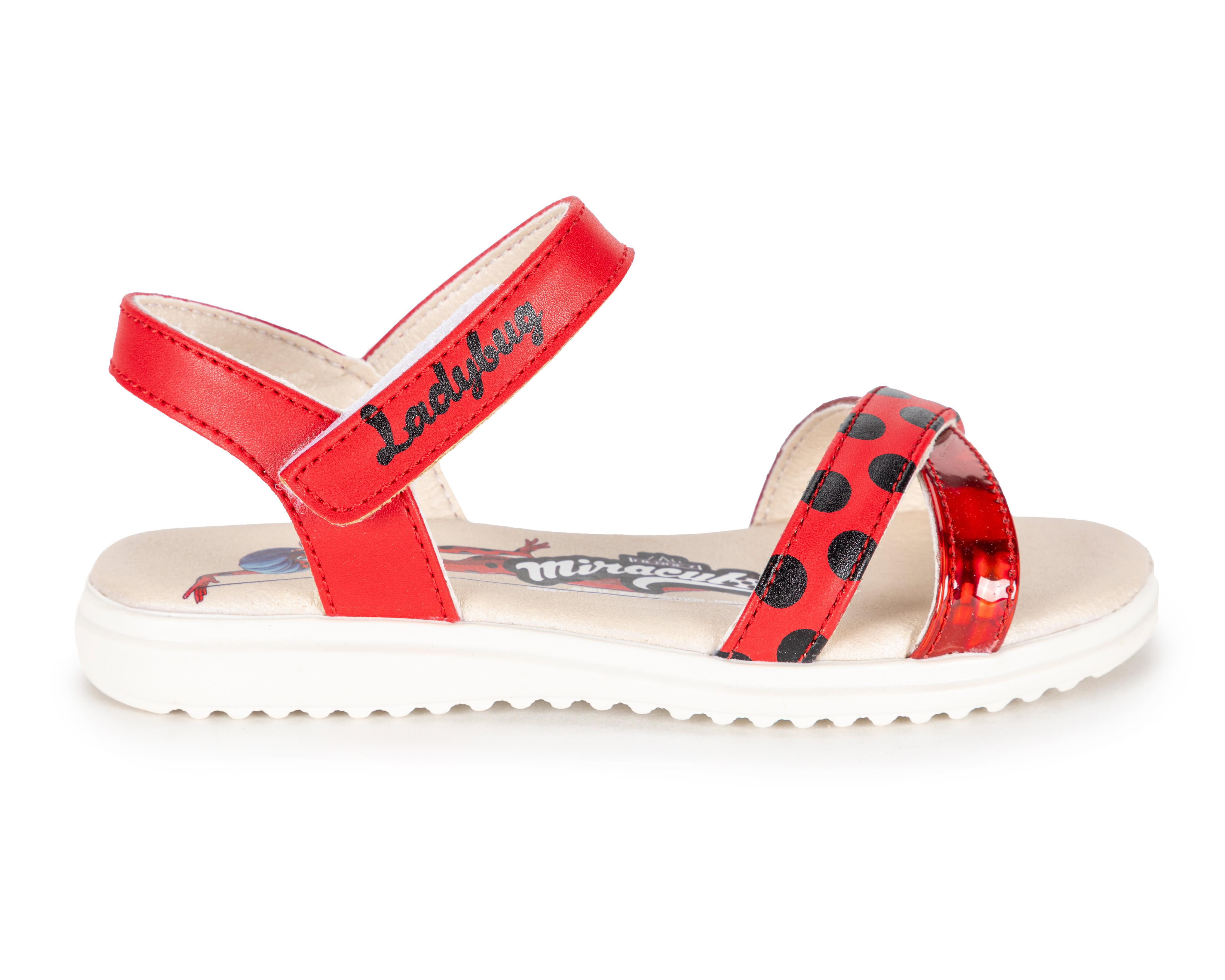 Foto 2 | Sandalias Casuales Ladybug para Niña