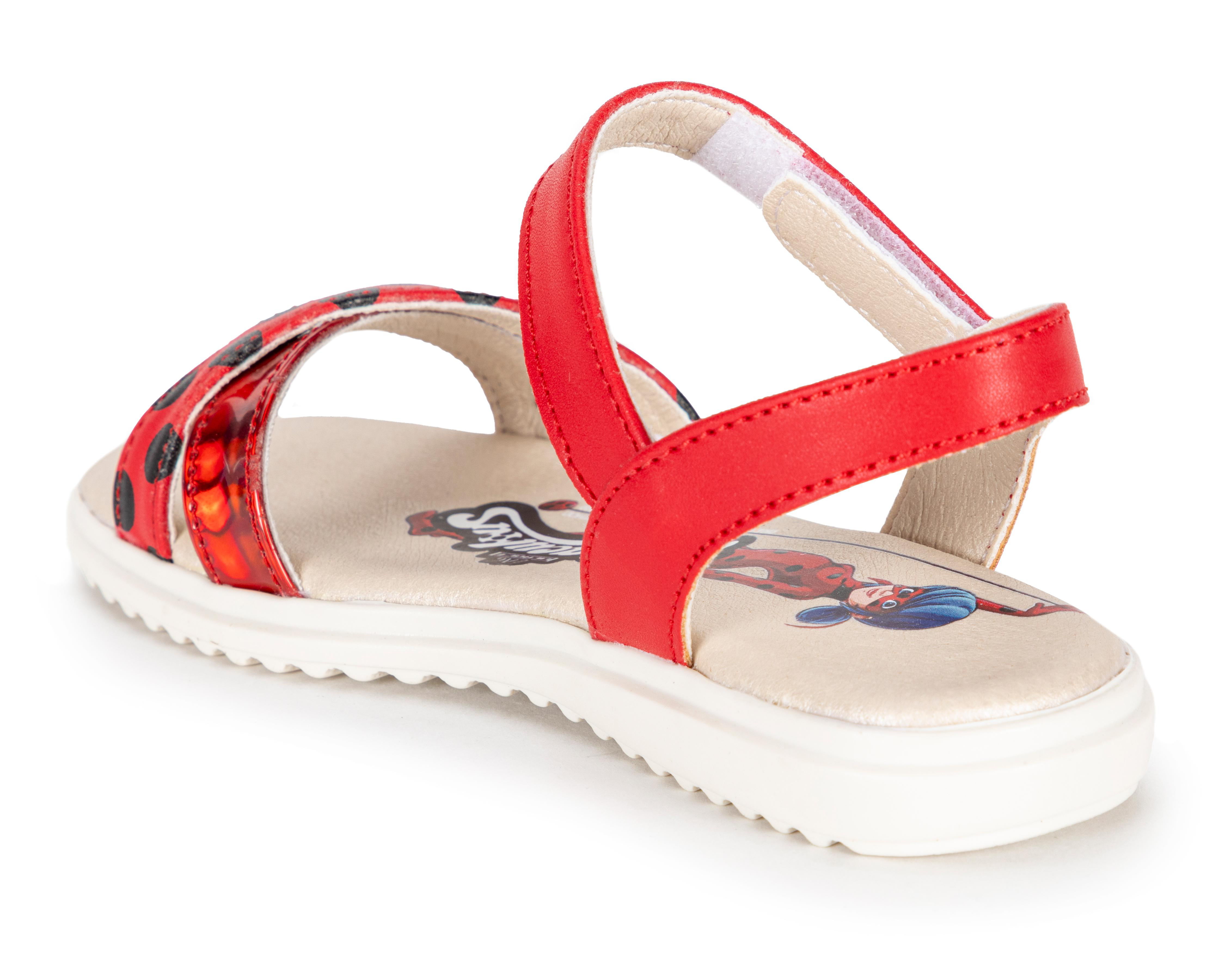 Foto 5 pulgar | Sandalias Casuales Ladybug para Niña