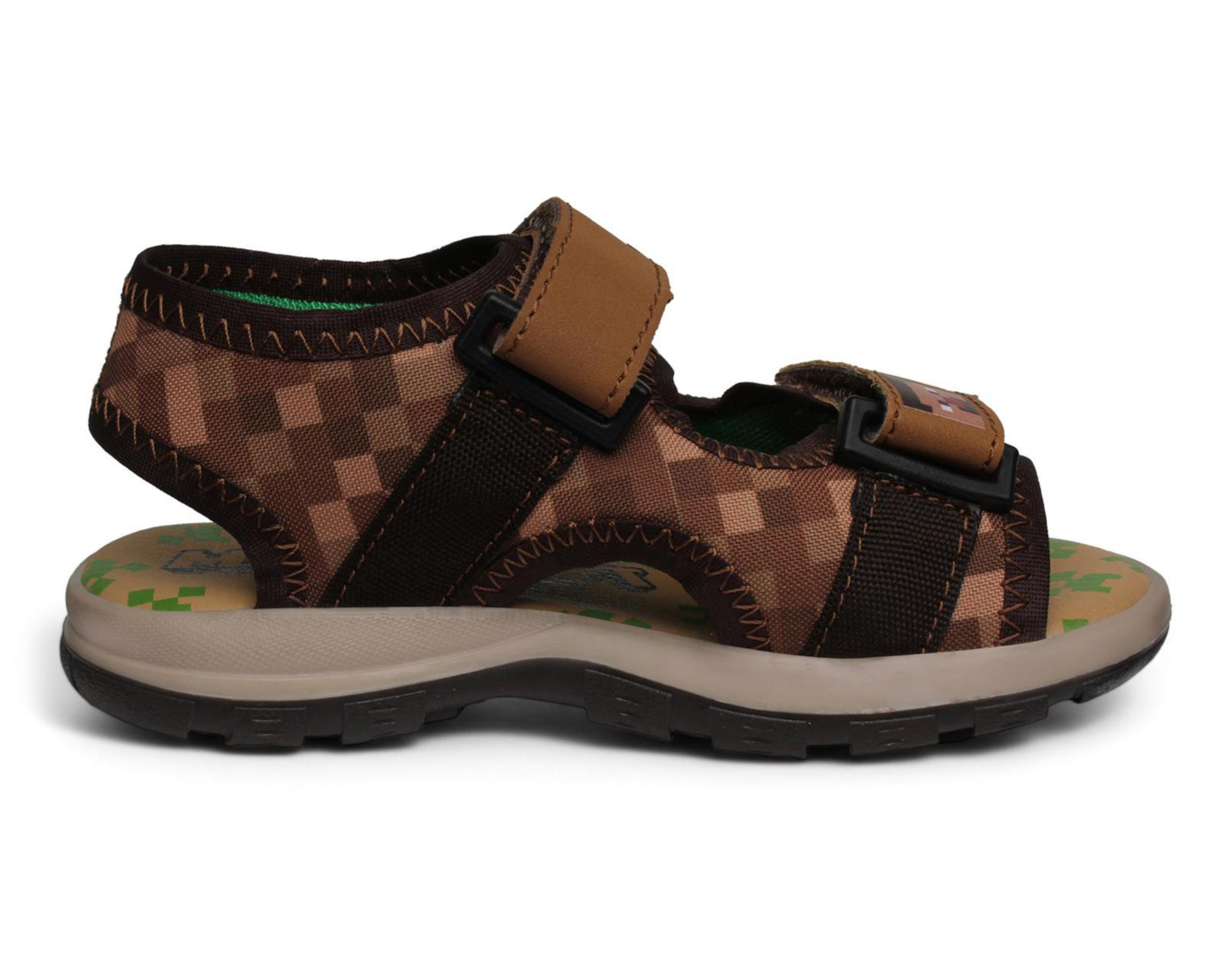 Foto 5 pulgar | Sandalias Minecraft para Niño
