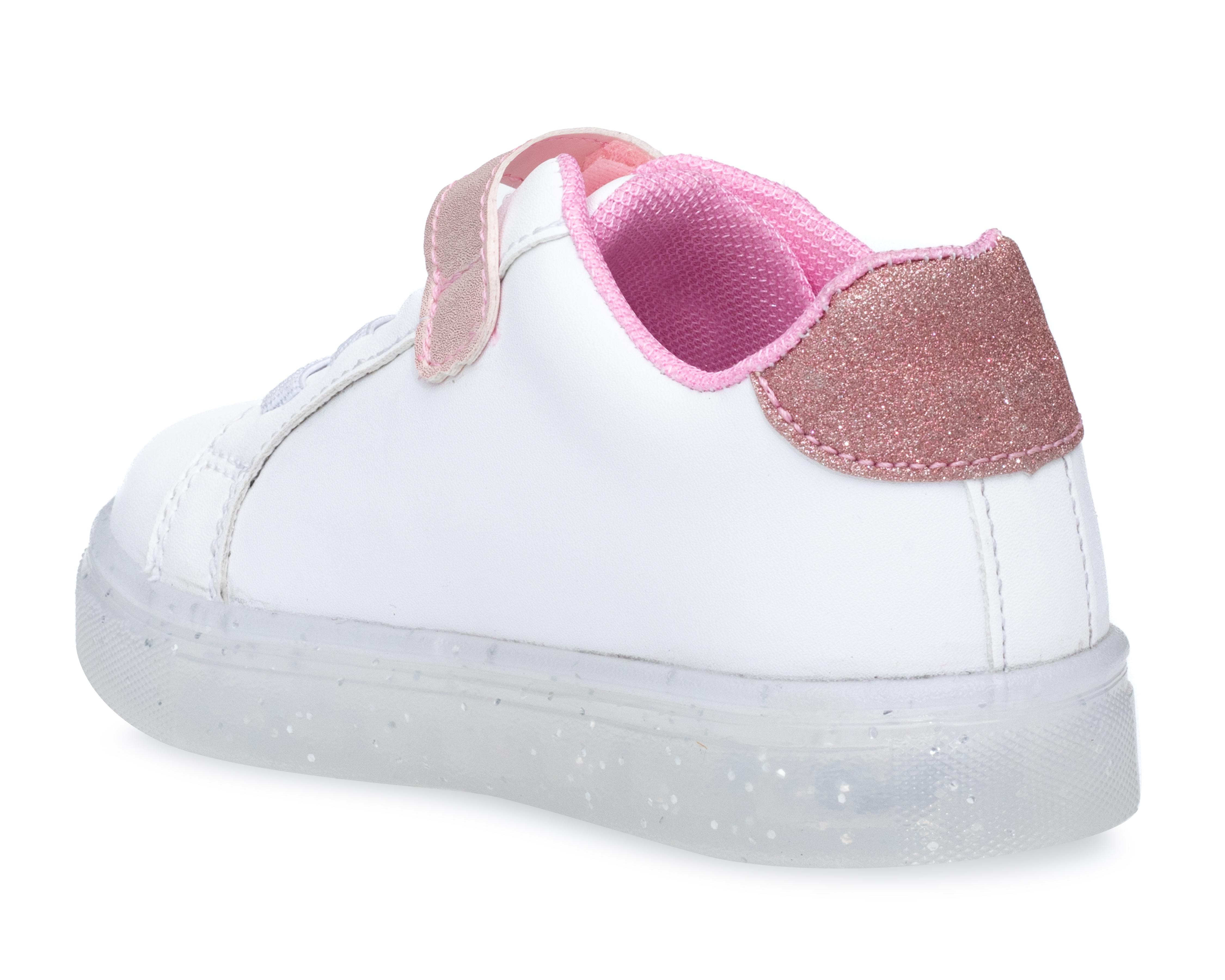 Foto 4 pulgar | Tenis de Moda Disney Minnie Mouse para Niña