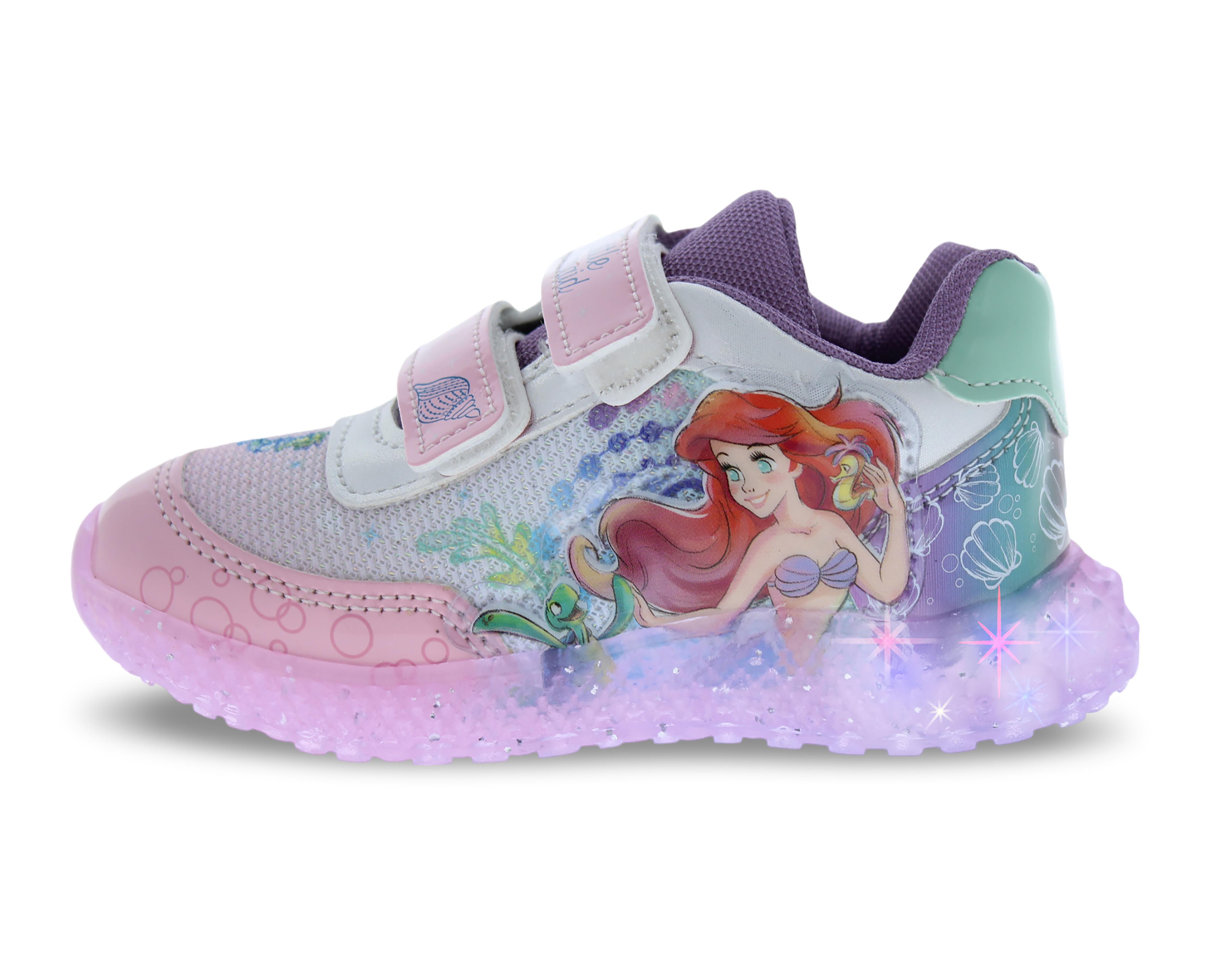 Foto 5 pulgar | Tenis Disney Little Mermaid para Niña