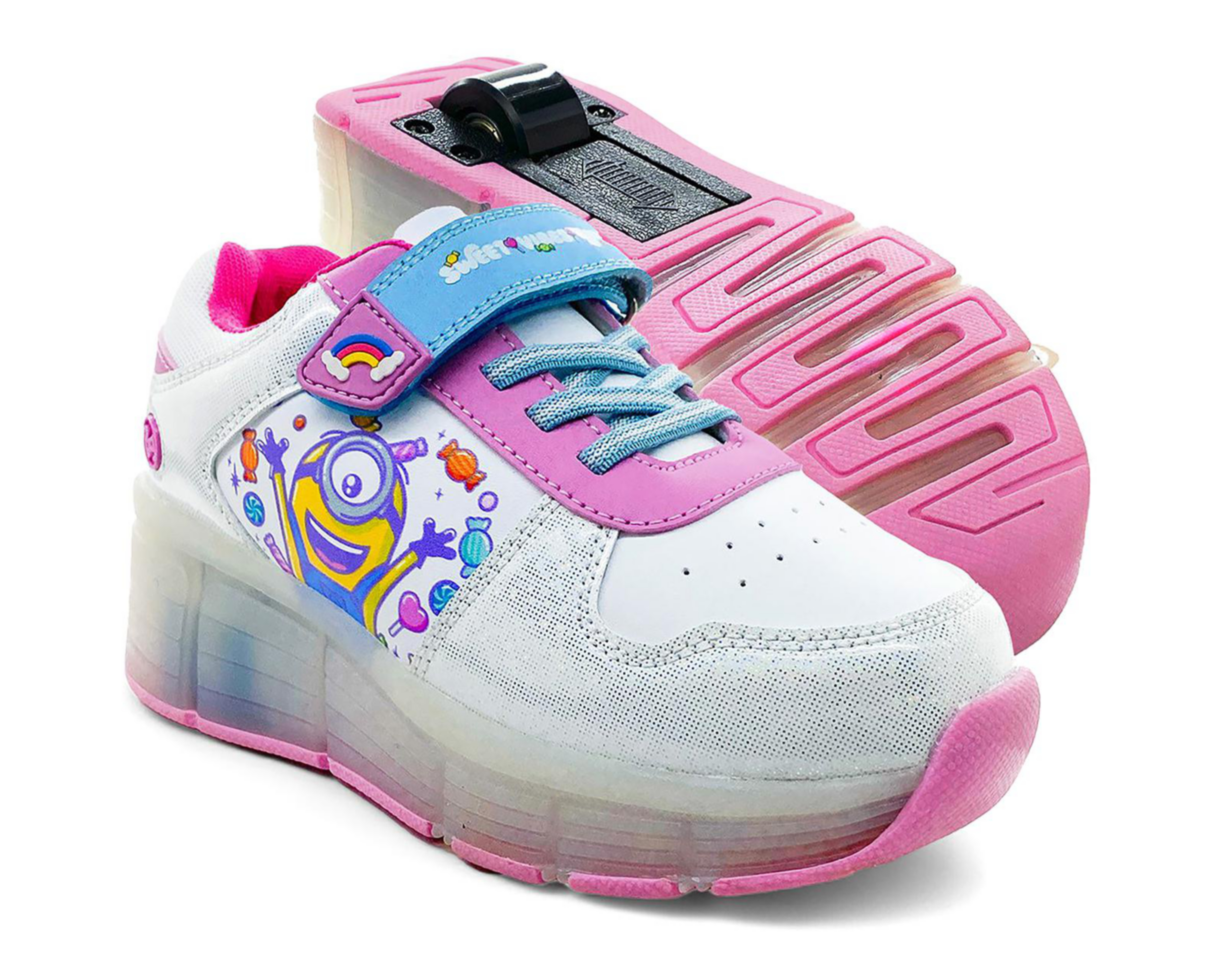 Foto 2 pulgar | Tenis de Moda Minions para Niña