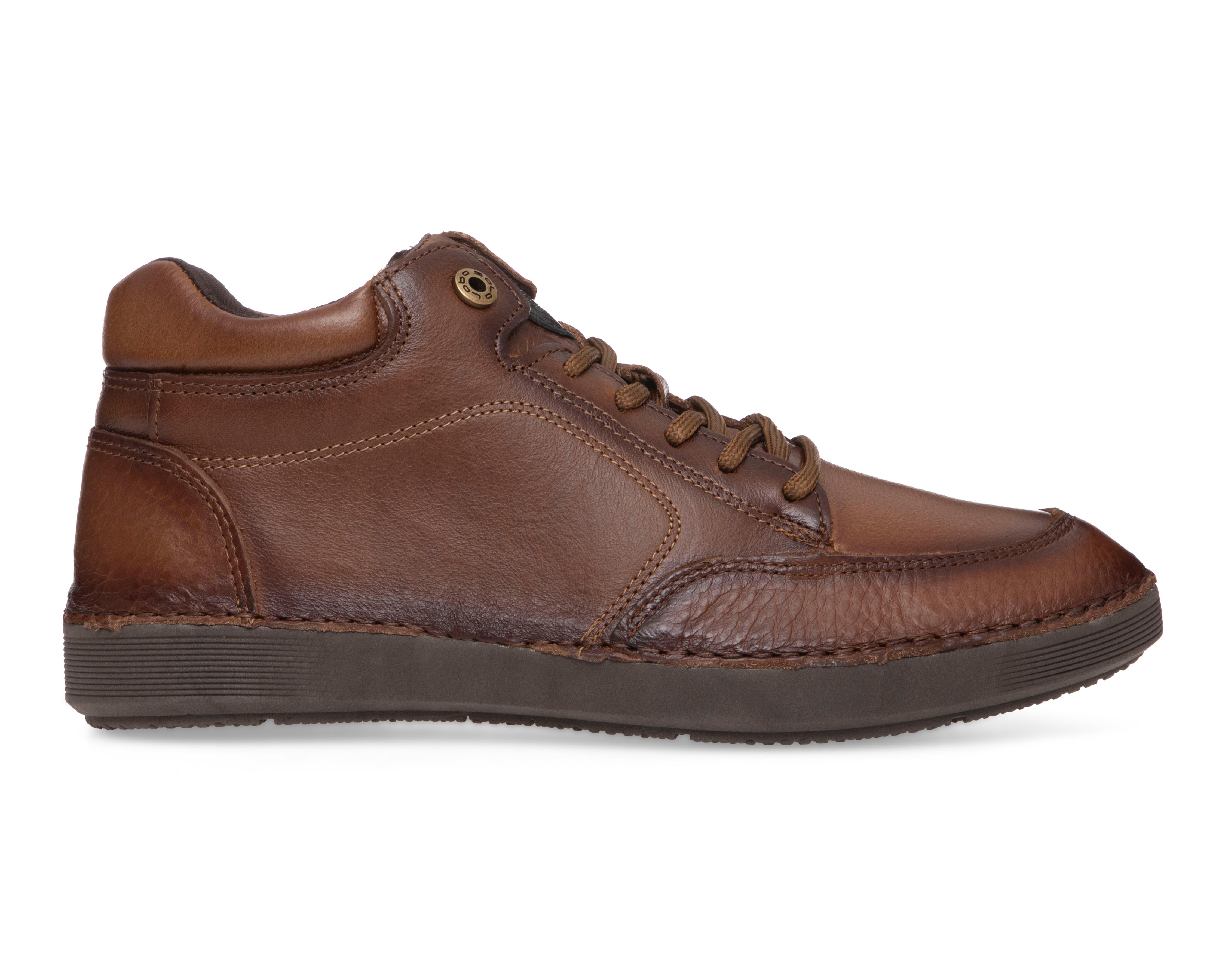 Foto 3 pulgar | Botines Confort Lobo Solo Iker de Piel para Hombre
