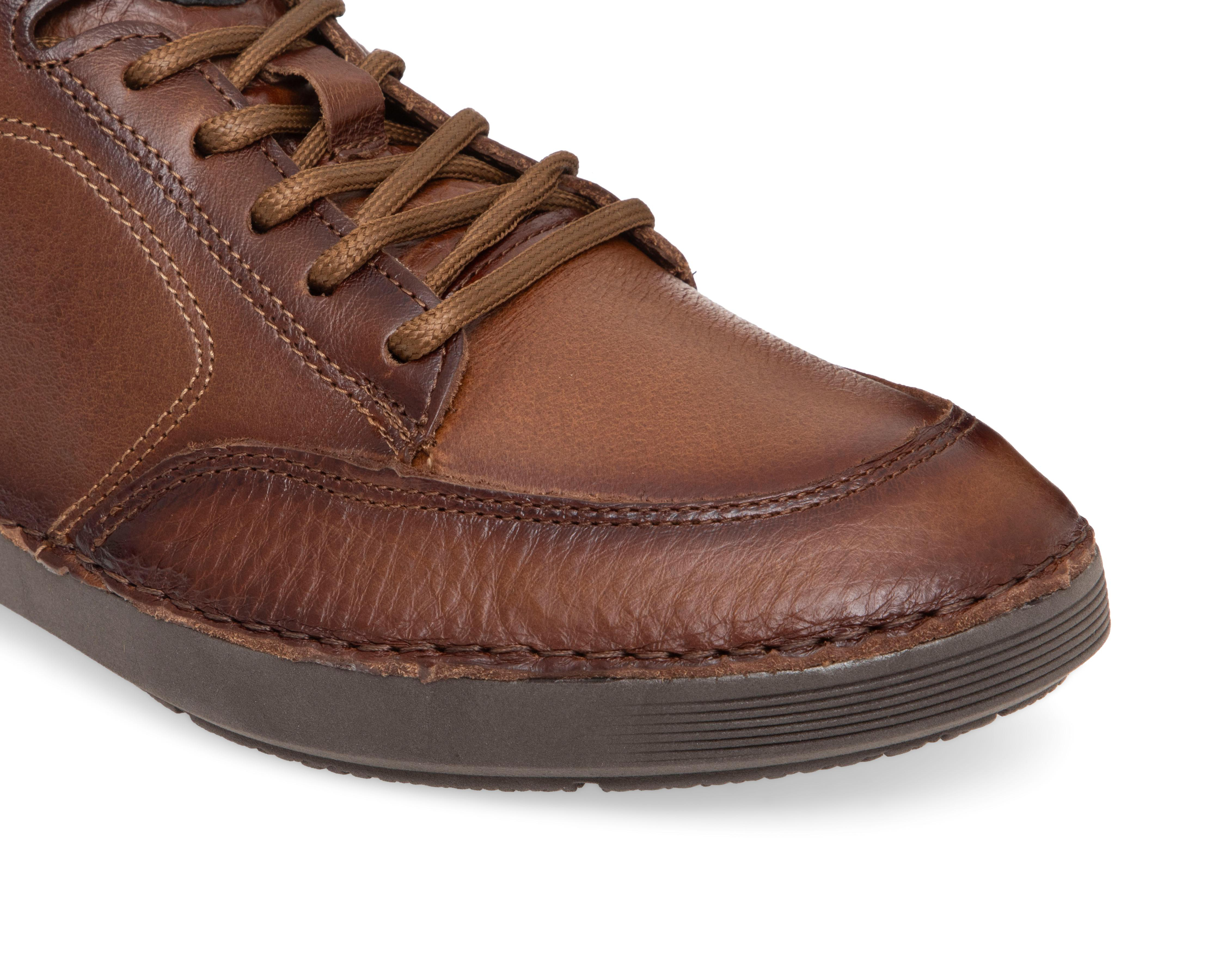 Foto 7 pulgar | Botines Confort Lobo Solo Iker de Piel para Hombre