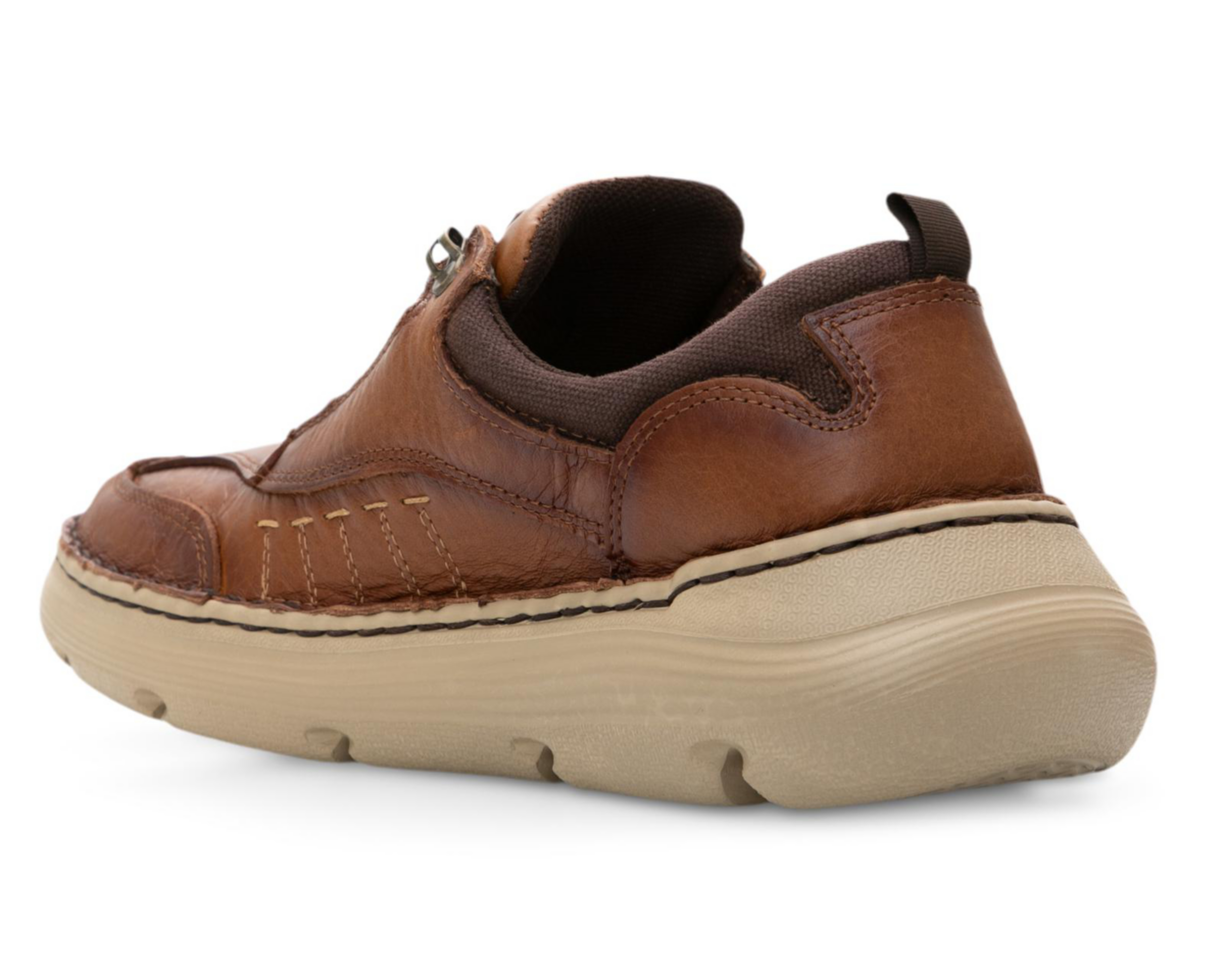 Foto 4 pulgar | Zapatos Confort Lobo Solo de Piel para Hombre