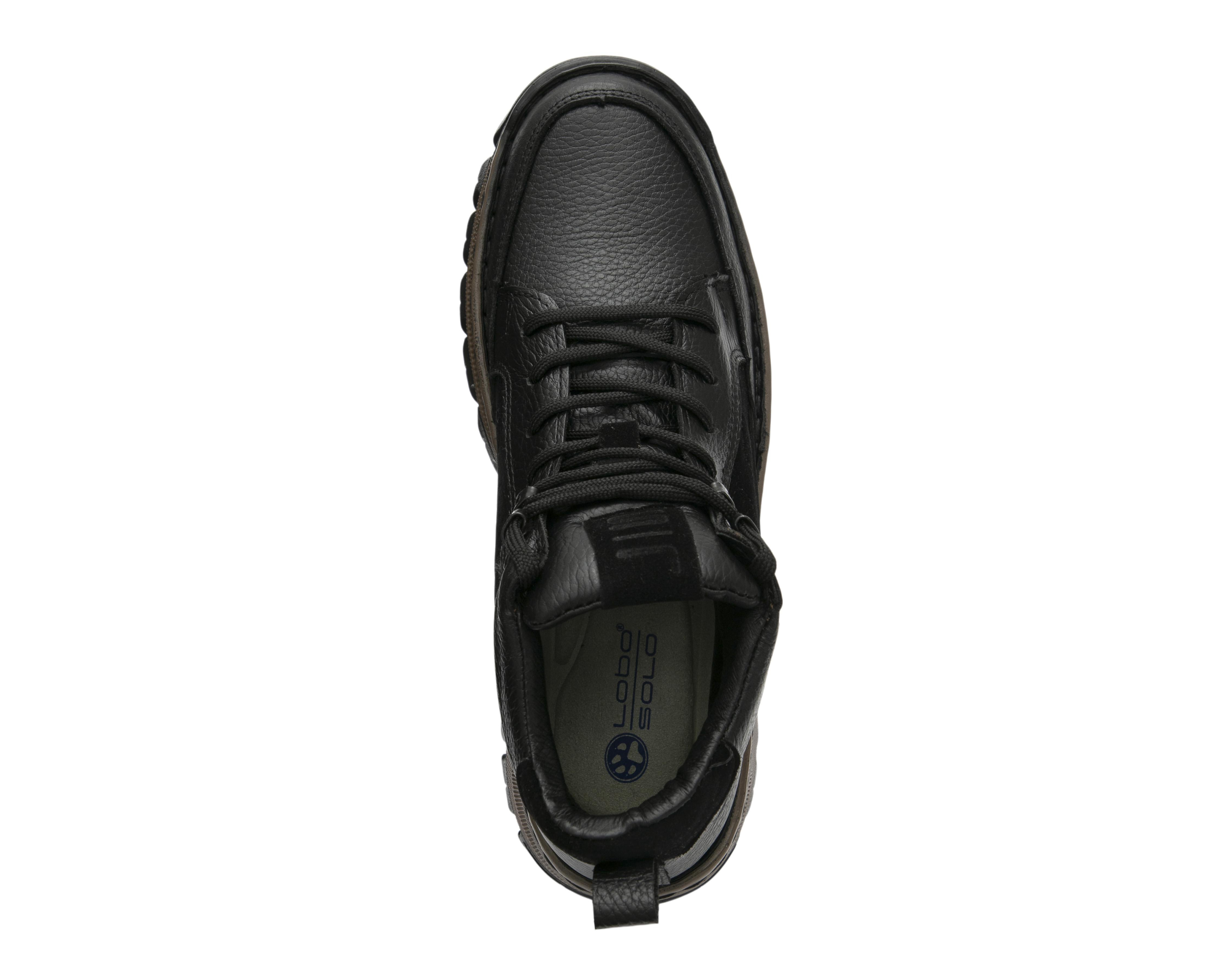 Foto 6 pulgar | Botas Confort Lobo Solo de Piel para Hombre