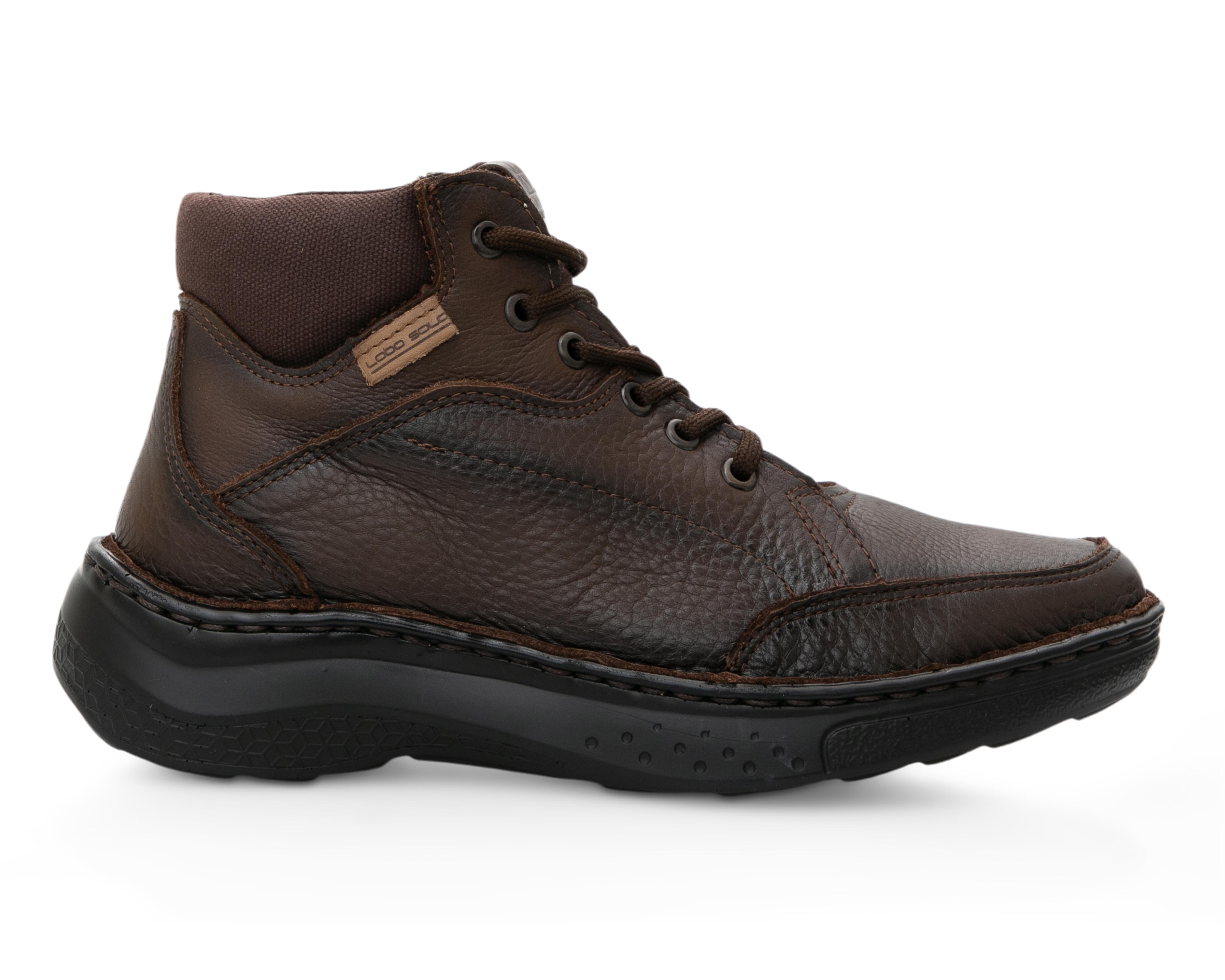 Foto 2 | Botas Casuales Lobo Solo de Piel para Hombre