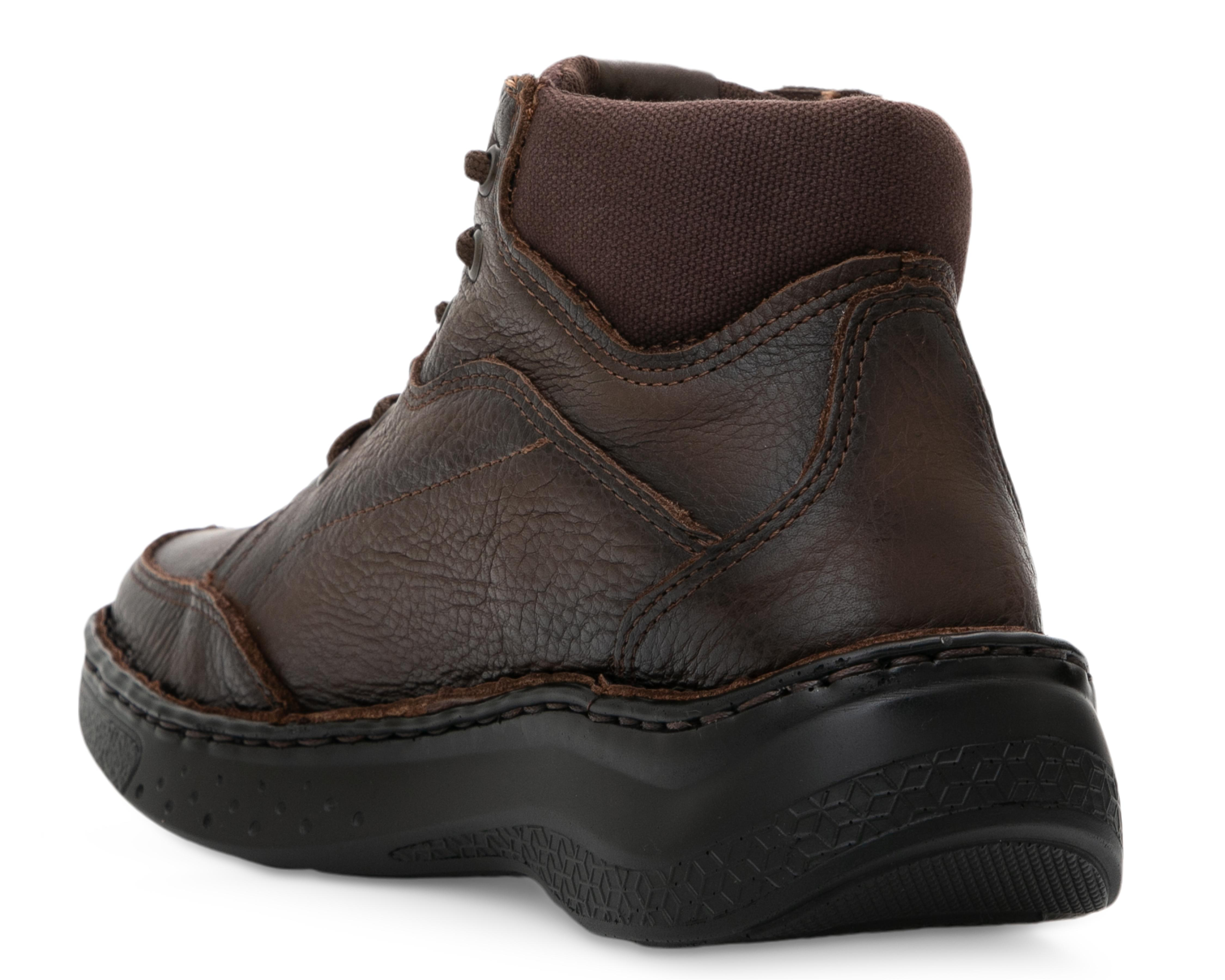 Foto 4 pulgar | Botas Casuales Lobo Solo de Piel para Hombre