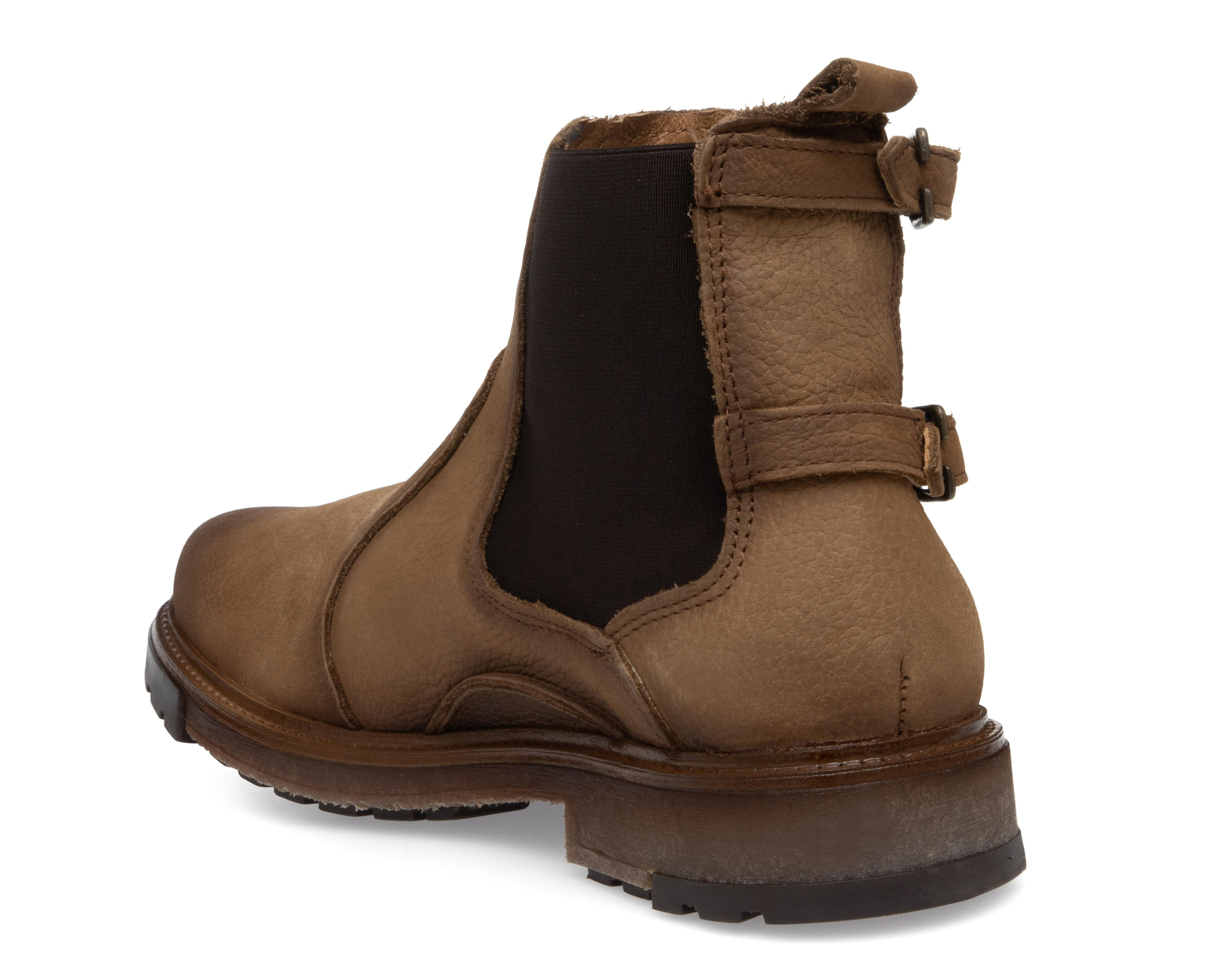 Foto 4 pulgar | Botas Casuales Lobo Solo de Piel para Hombre