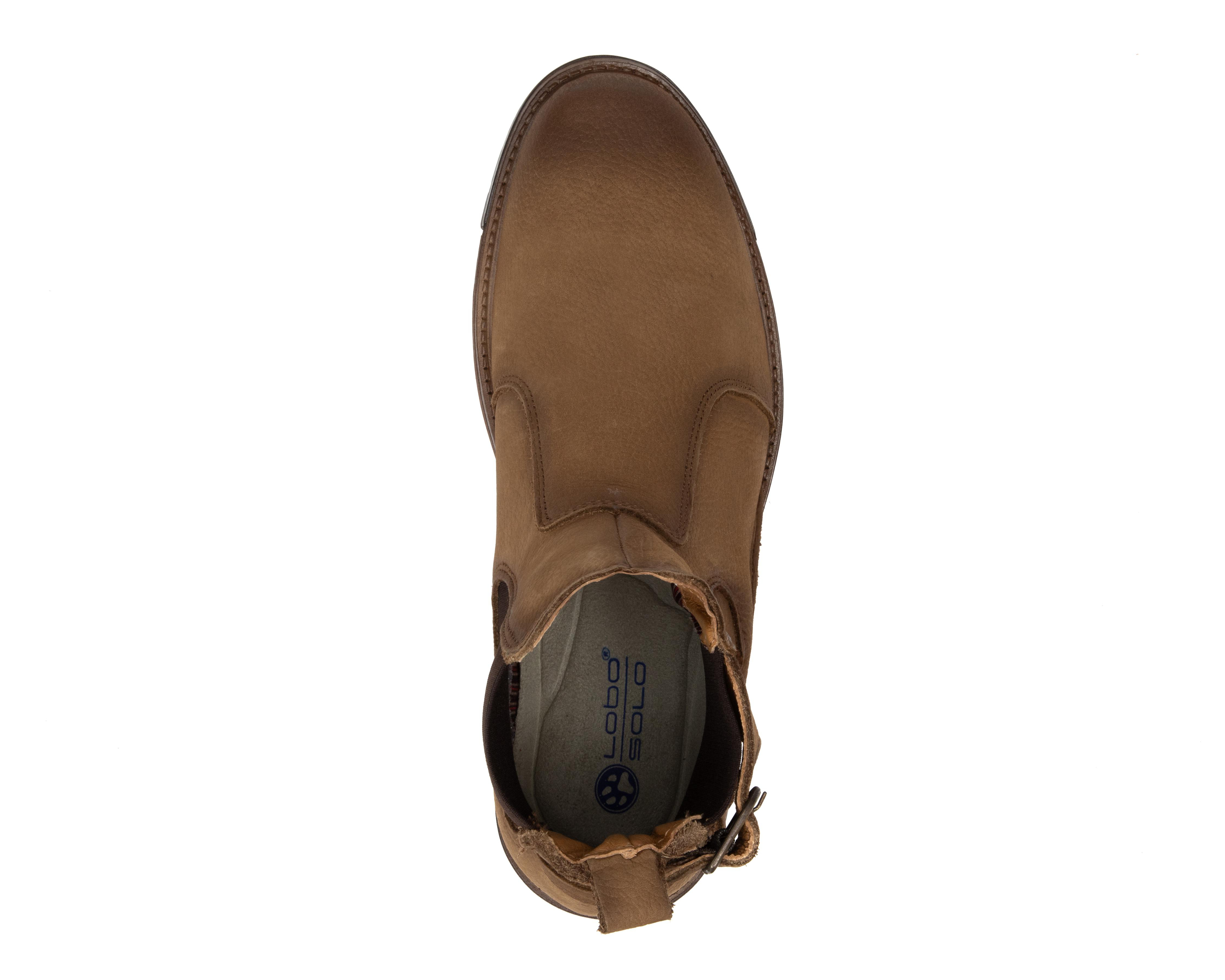 Foto 6 pulgar | Botas Casuales Lobo Solo de Piel para Hombre
