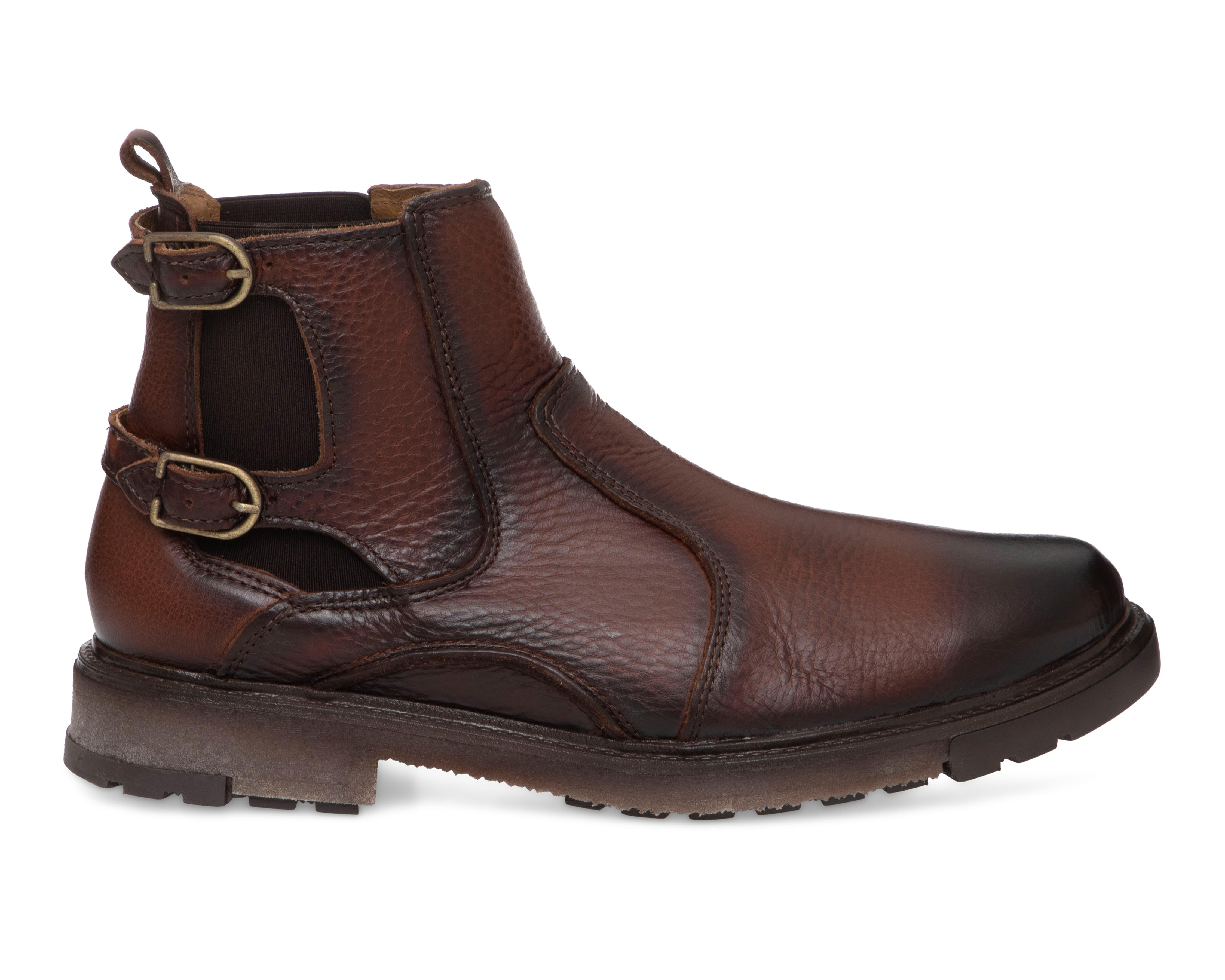 Foto 3 pulgar | Botas Casuales Lobo Solo Roke de Piel para Hombre