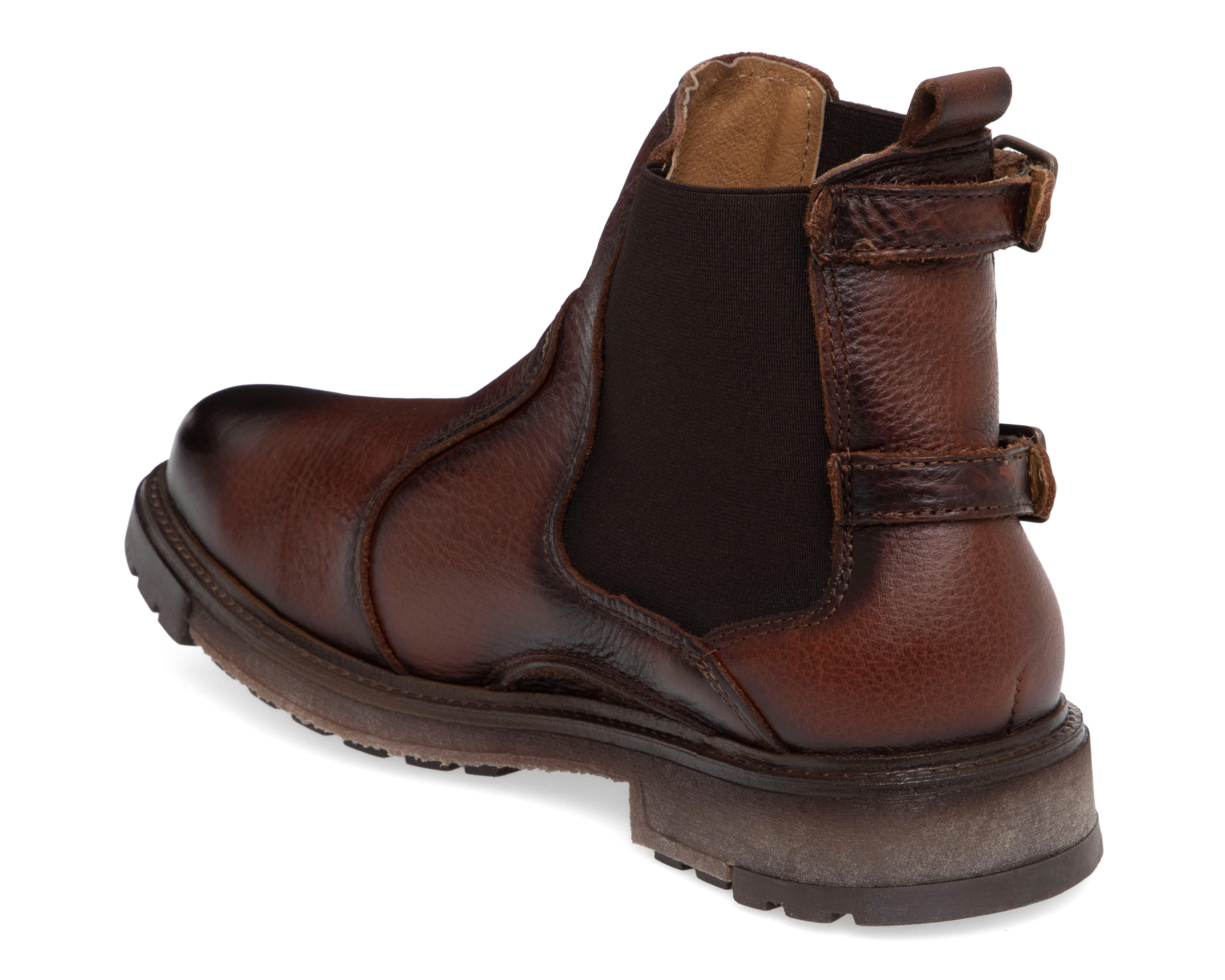 Foto 4 pulgar | Botas Casuales Lobo Solo Roke de Piel para Hombre