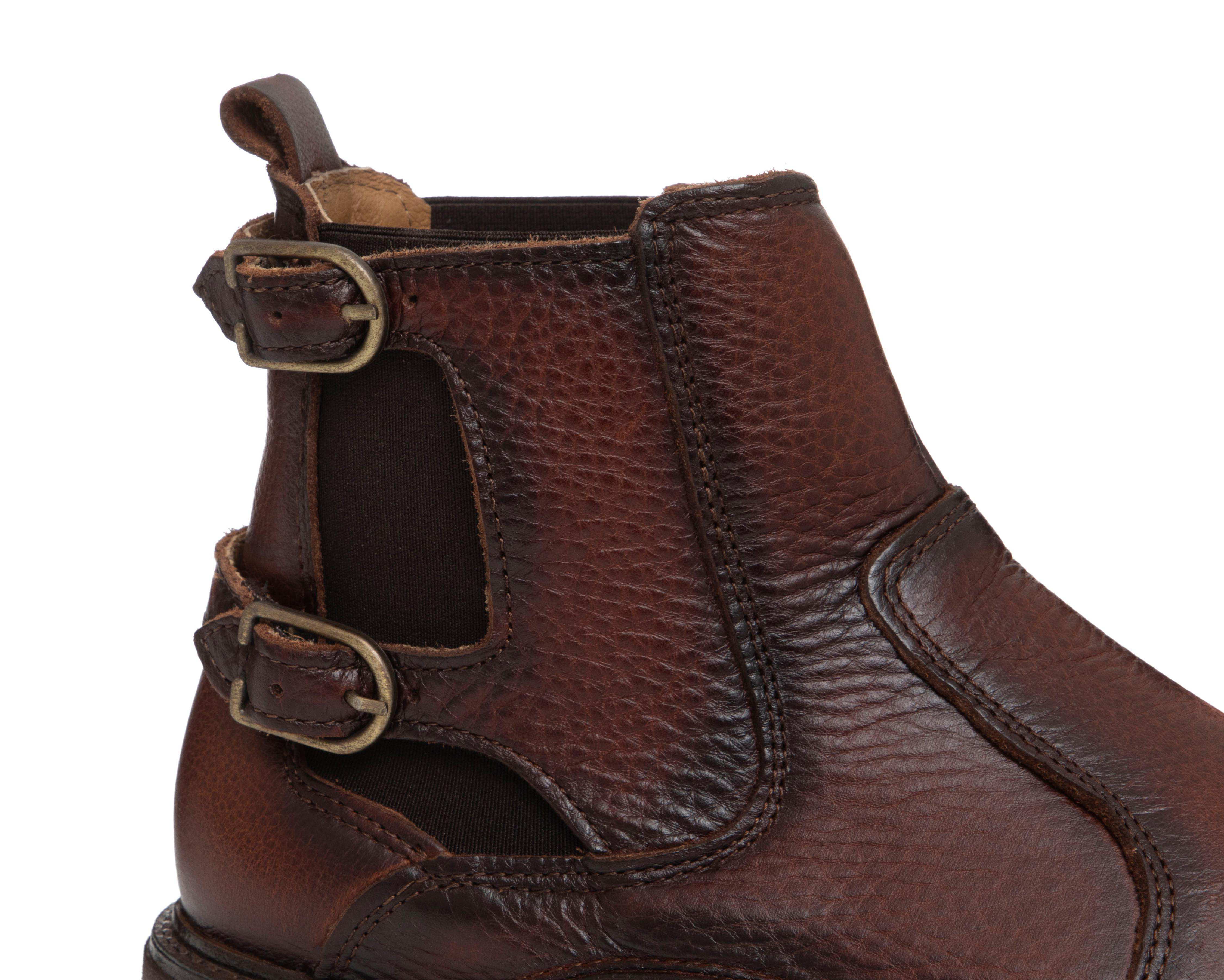 Foto 6 | Botas Casuales Lobo Solo Roke de Piel para Hombre
