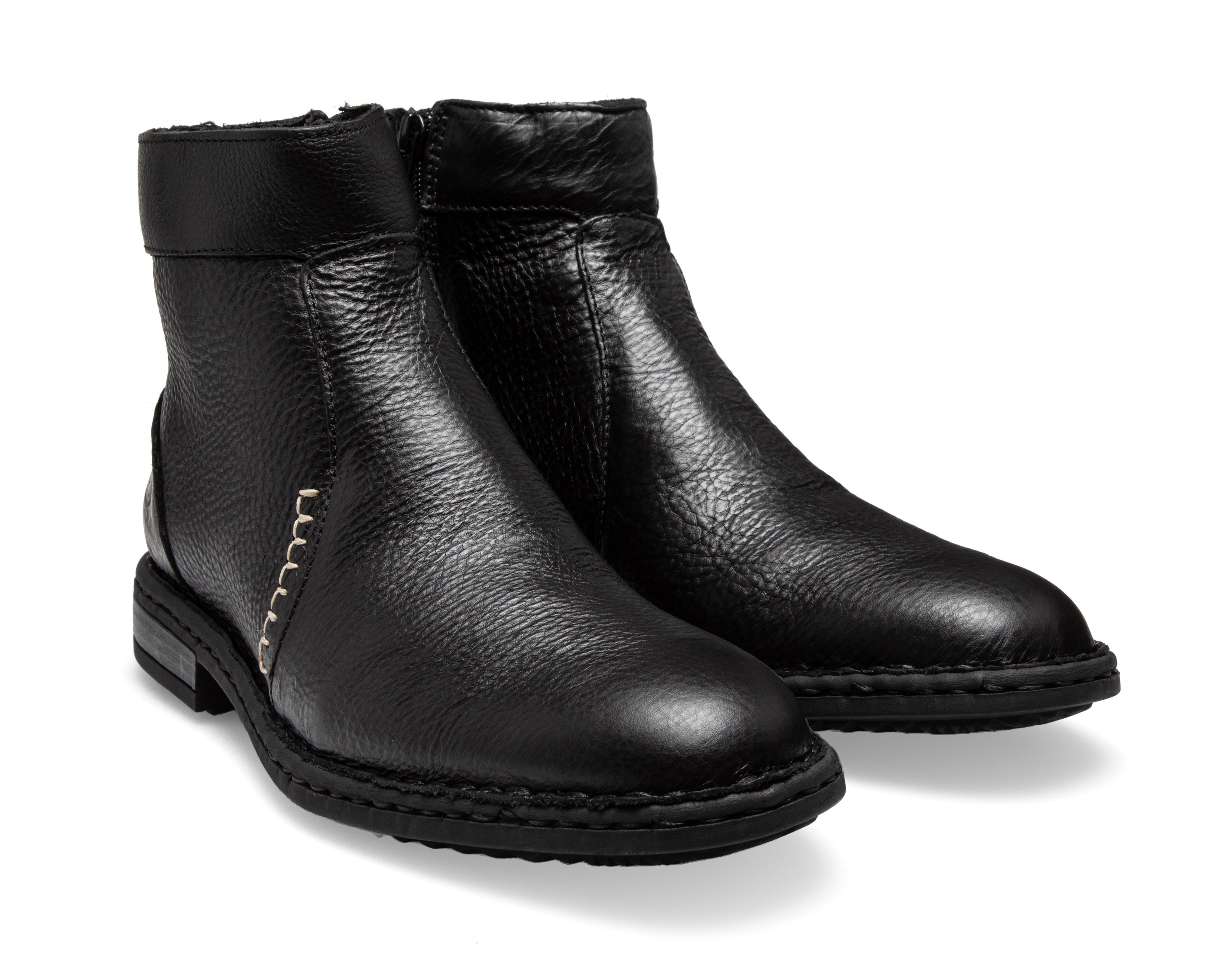 Foto 2 pulgar | Botas Casuales Lobo Solo de Piel para Hombre