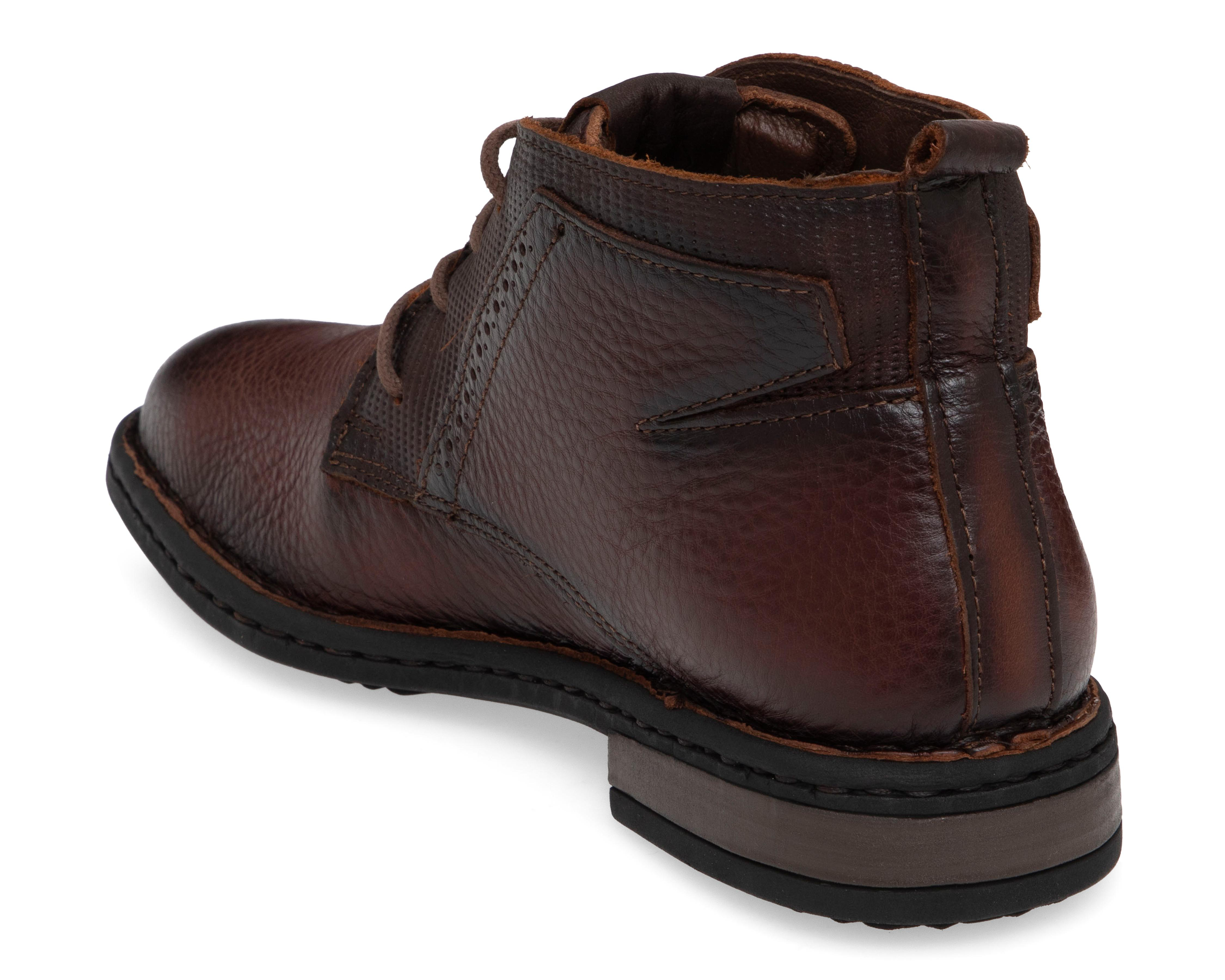 Foto 4 pulgar | Botas Casuales Lobo Solo Bruno de Piel para Hombre