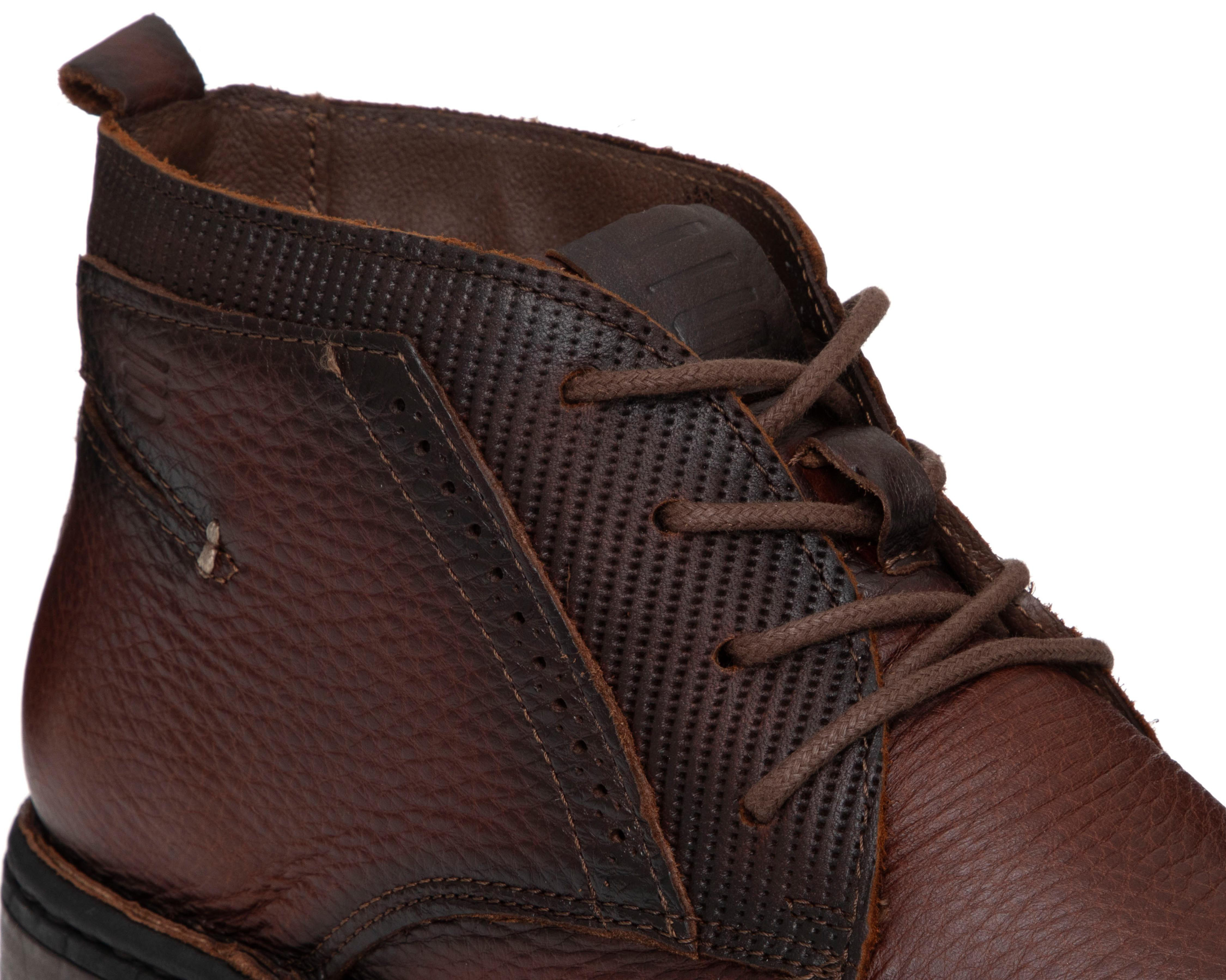 Foto 7 pulgar | Botas Casuales Lobo Solo Bruno de Piel para Hombre