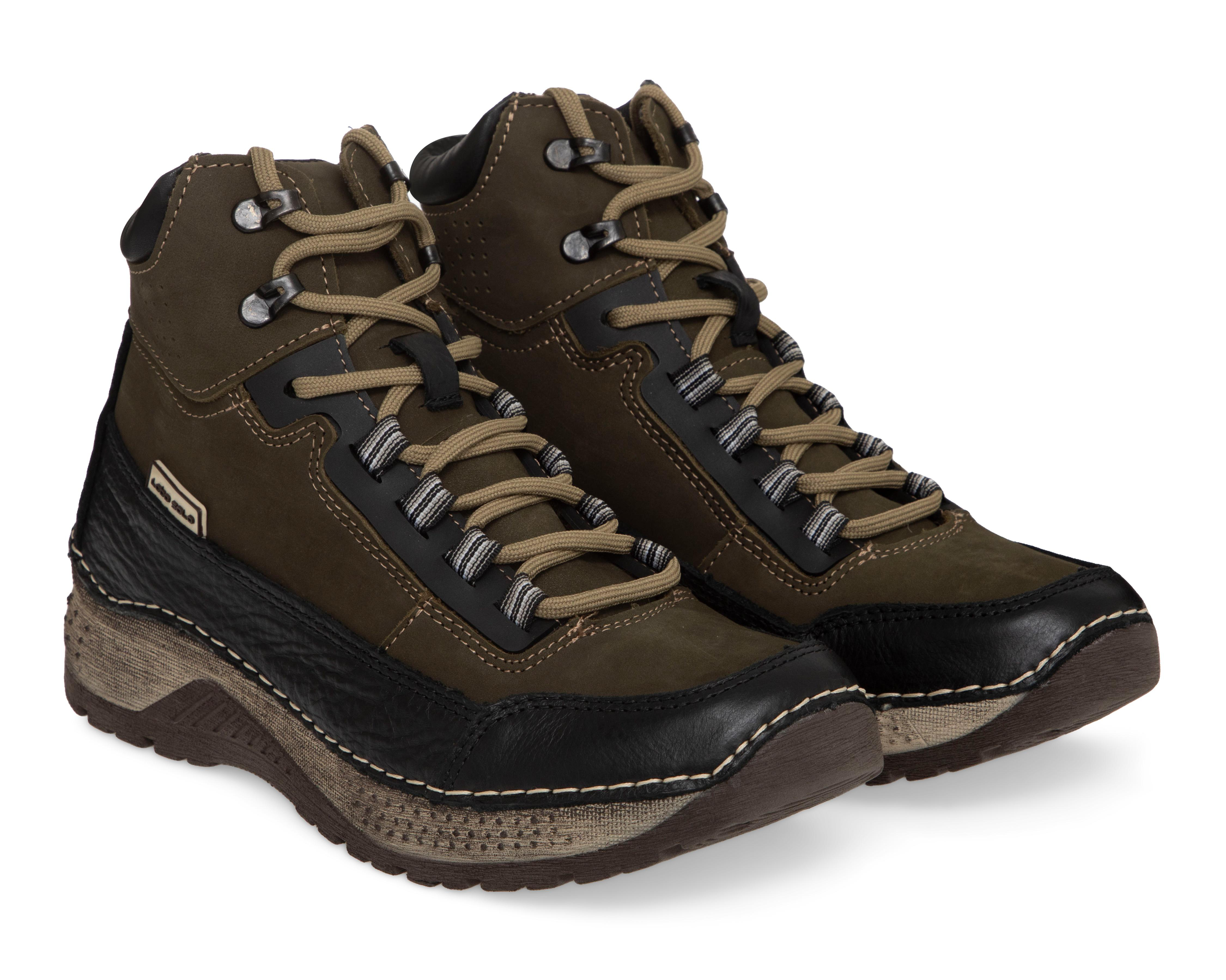 Botas Outdoor Lobo Solo de Piel para Hombre