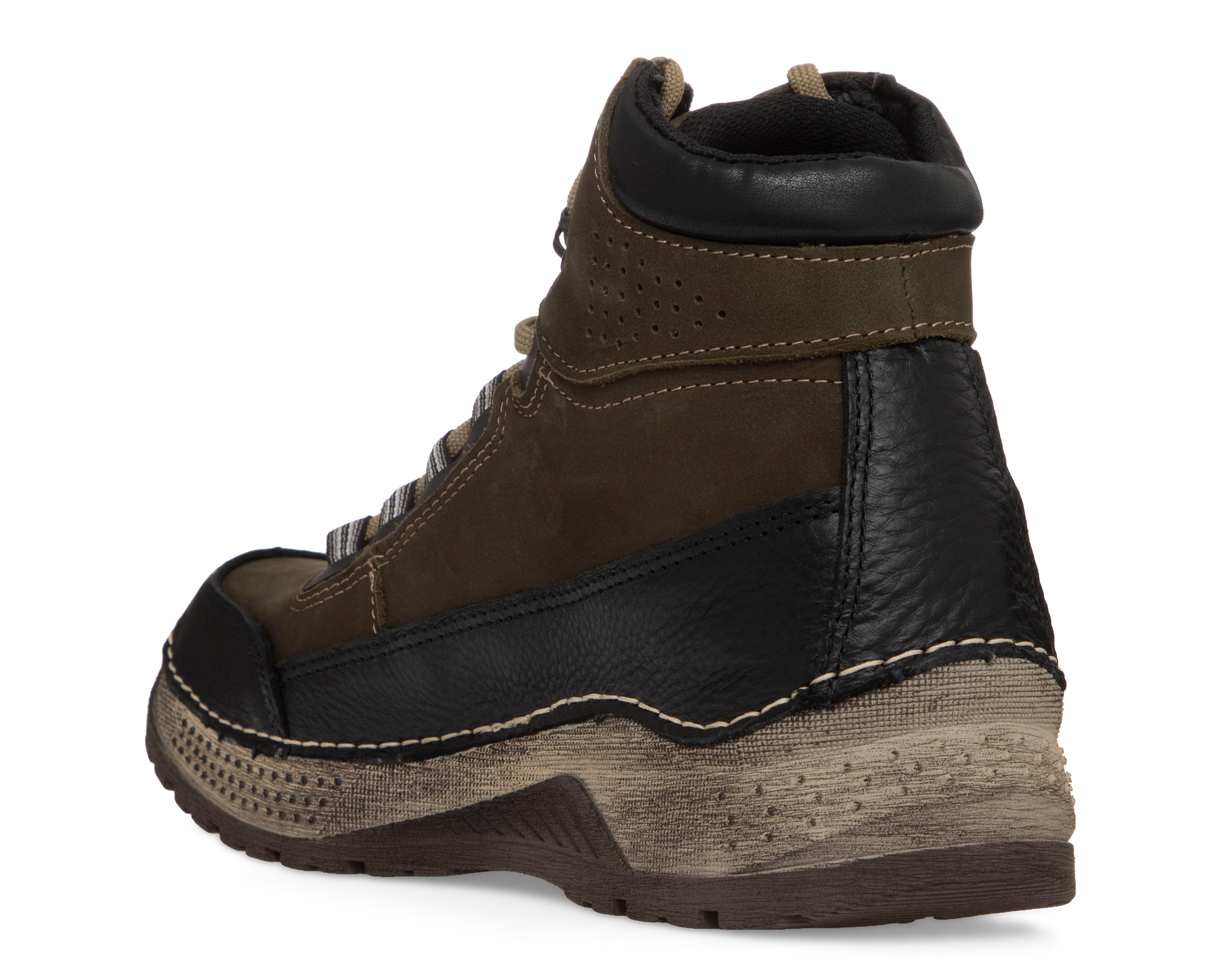 Foto 4 pulgar | Botas Outdoor Lobo Solo de Piel para Hombre