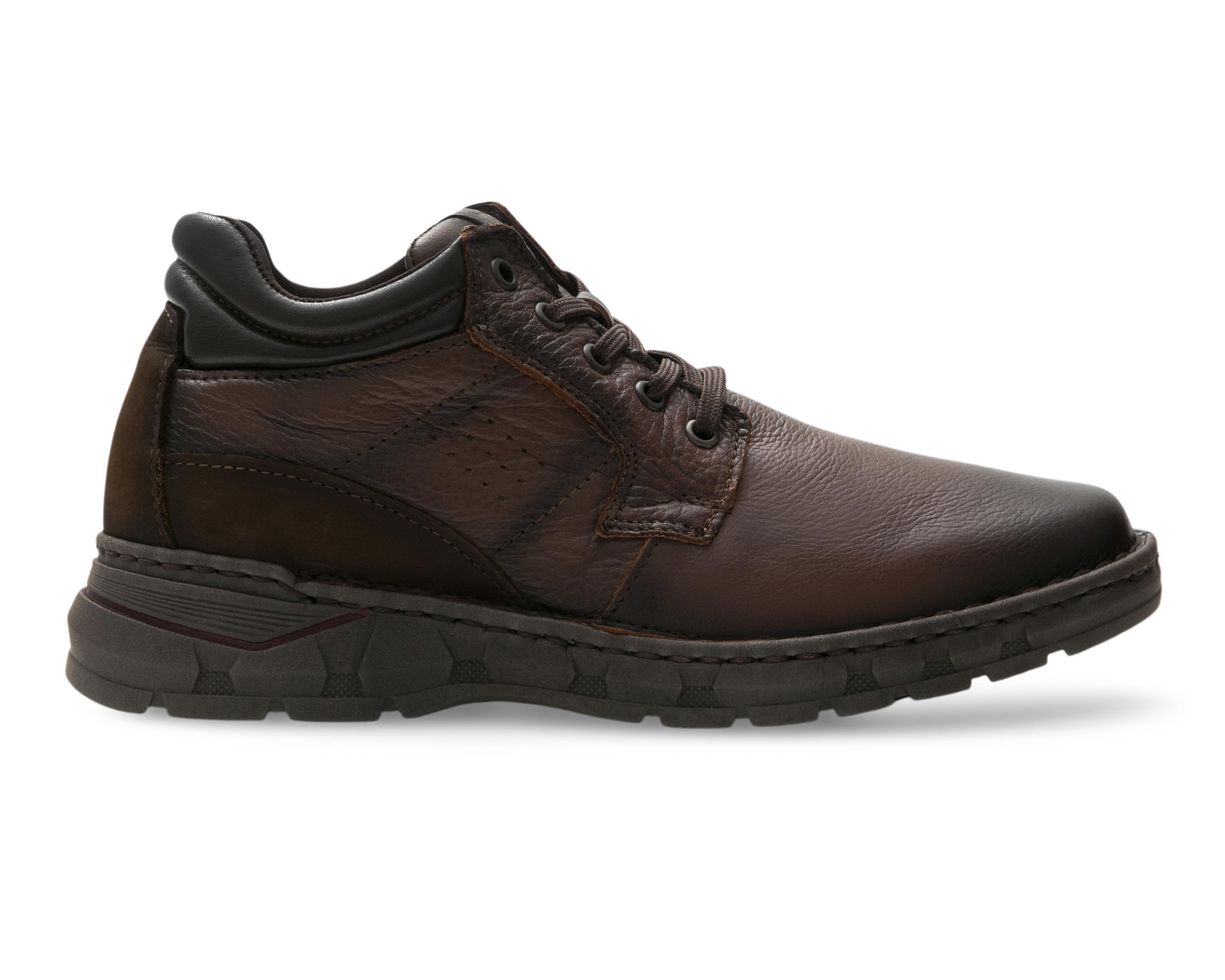 Foto 3 pulgar | Botines Confort Lobo Solo Cervo de Piel para Hombre