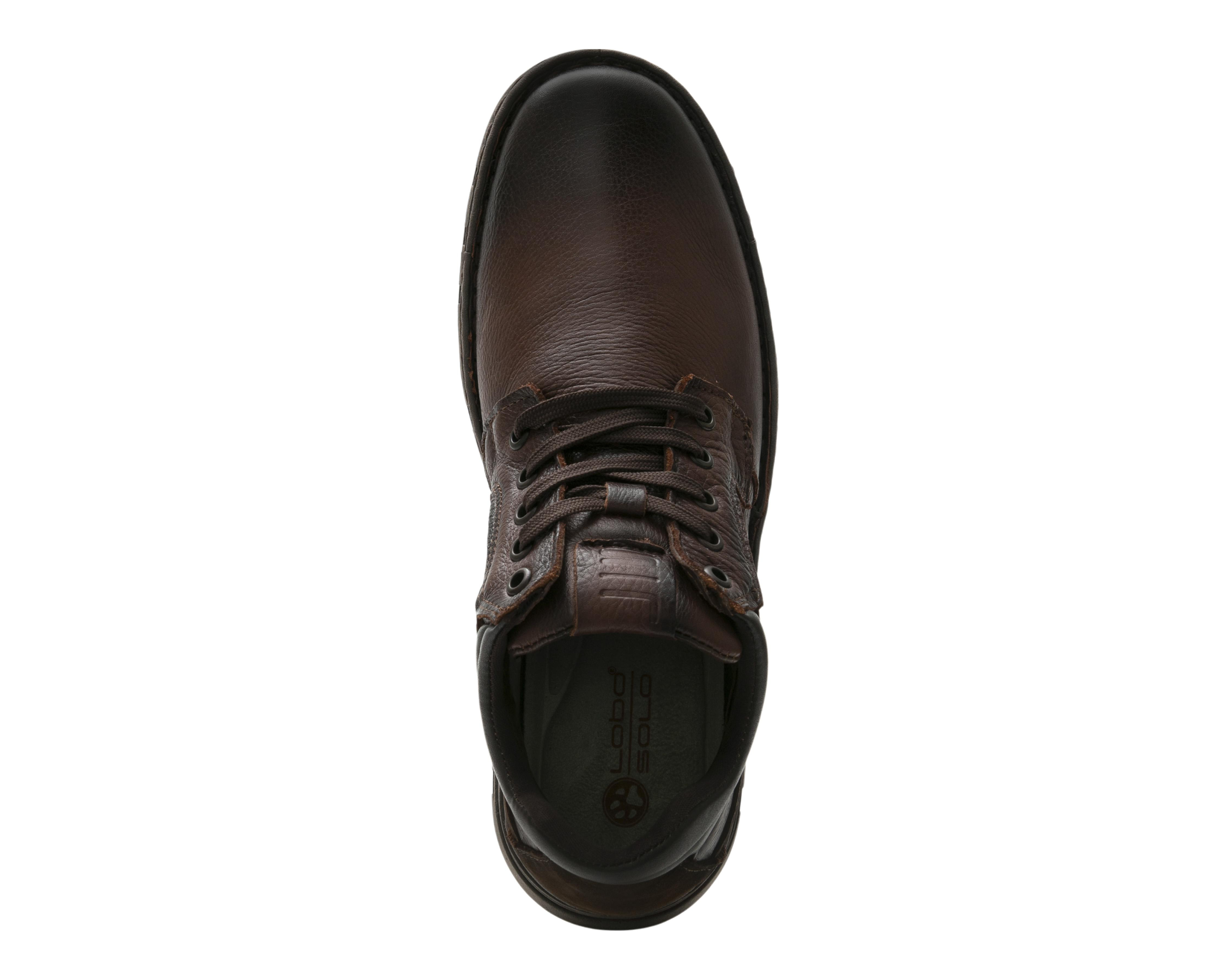 Foto 6 pulgar | Botines Confort Lobo Solo Cervo de Piel para Hombre