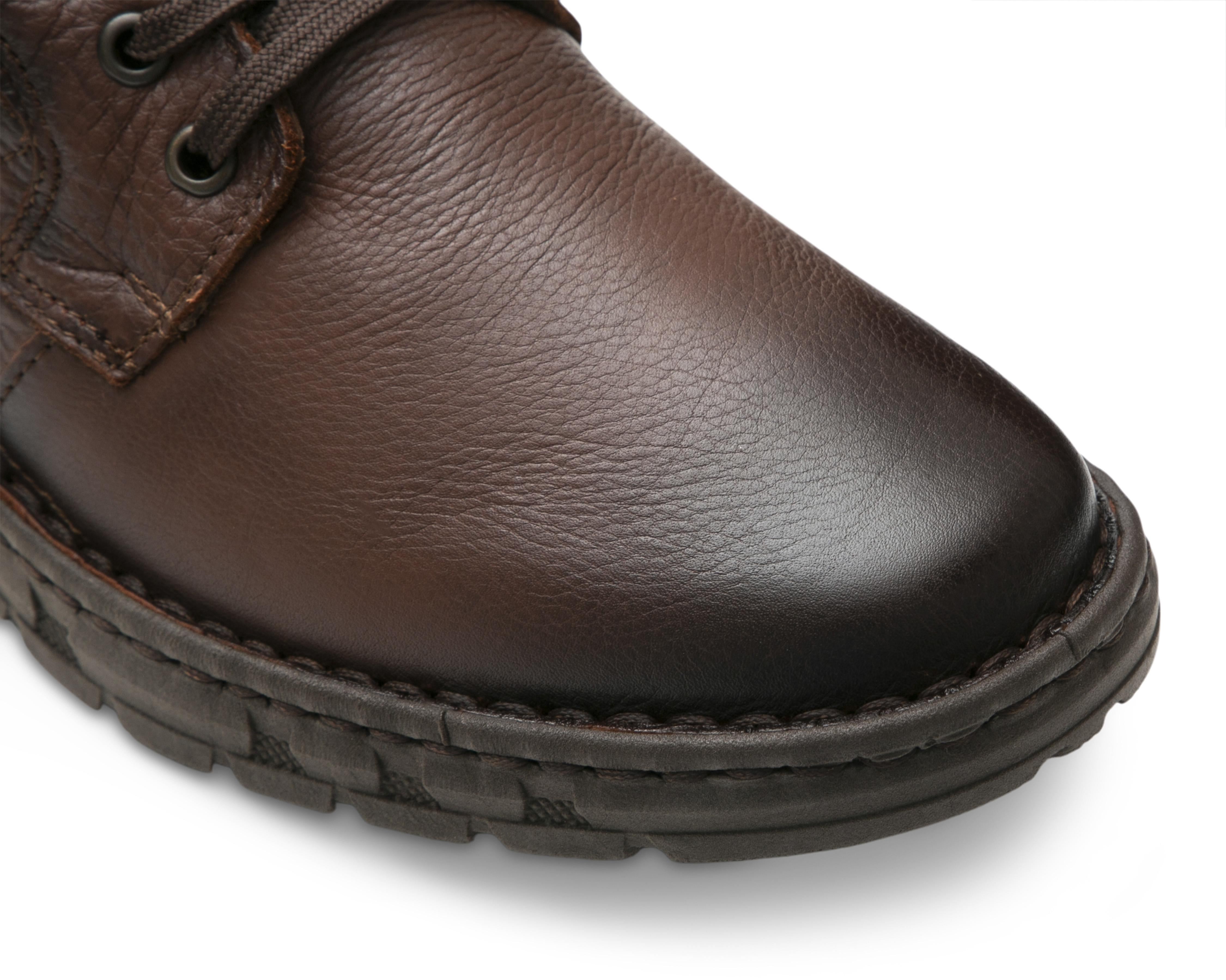 Foto 7 pulgar | Botines Confort Lobo Solo Cervo de Piel para Hombre