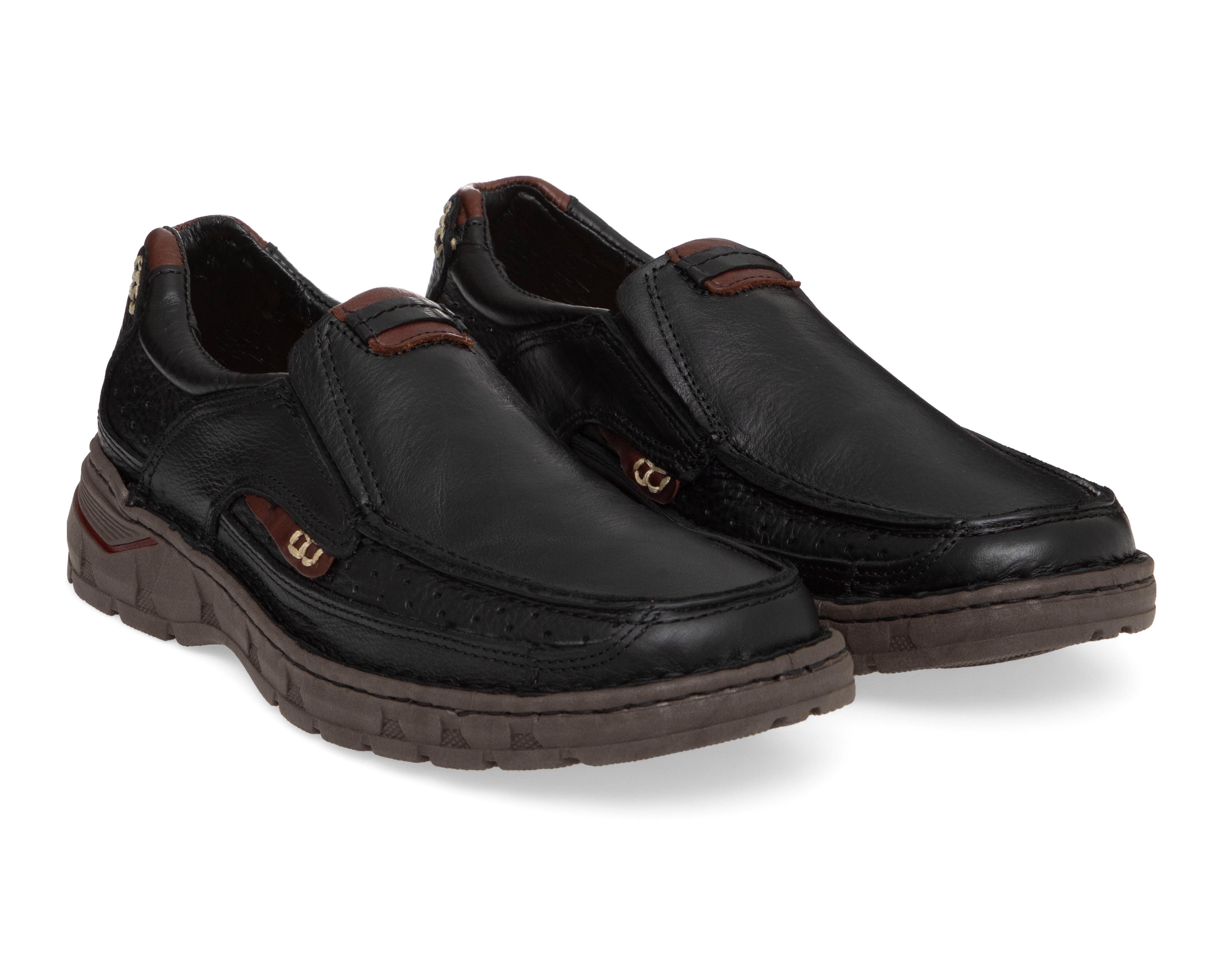 Zapatos Confort Lobo Solo de Piel para Hombre $649