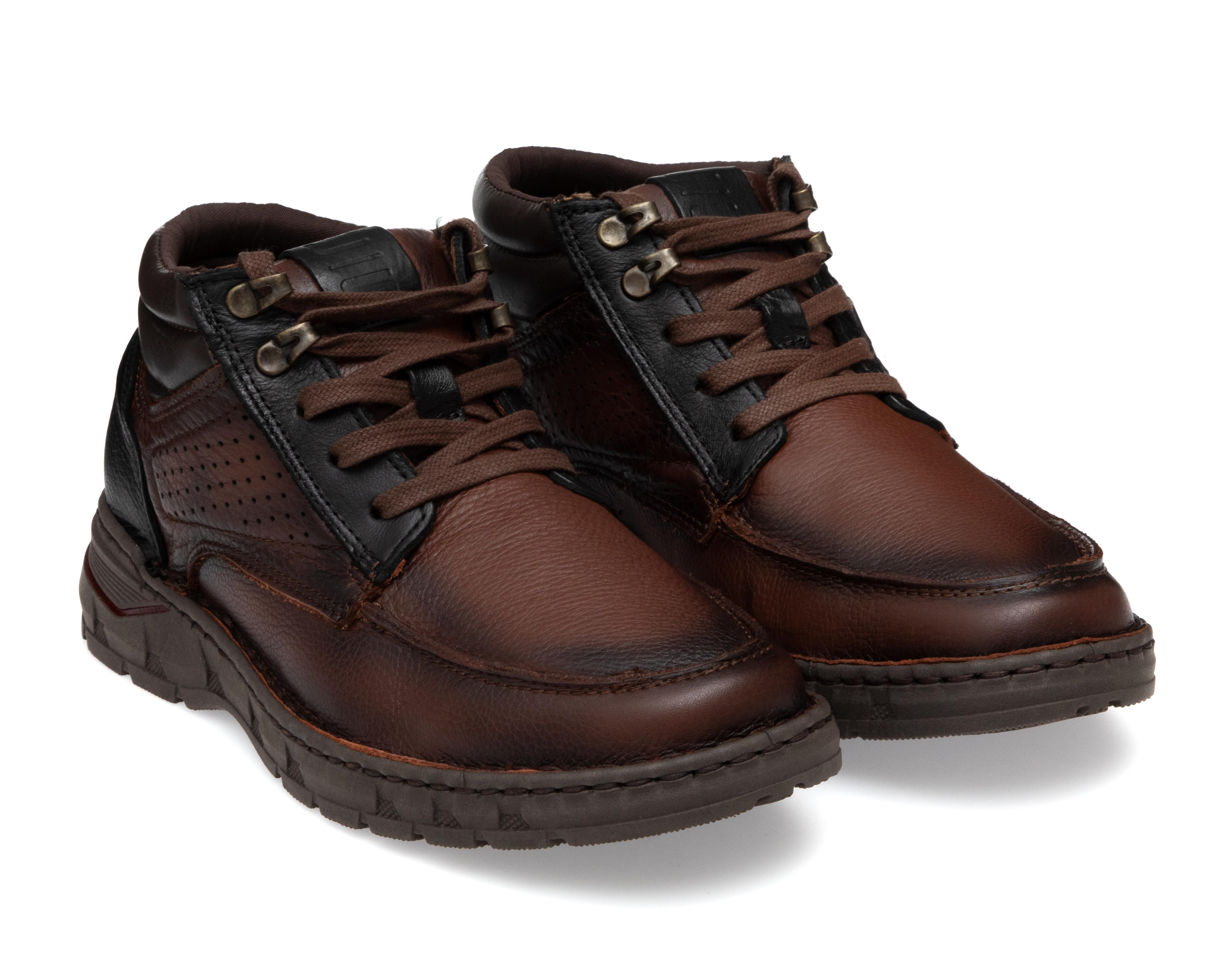 Botas Confort Lobo Solo de Piel para Hombre