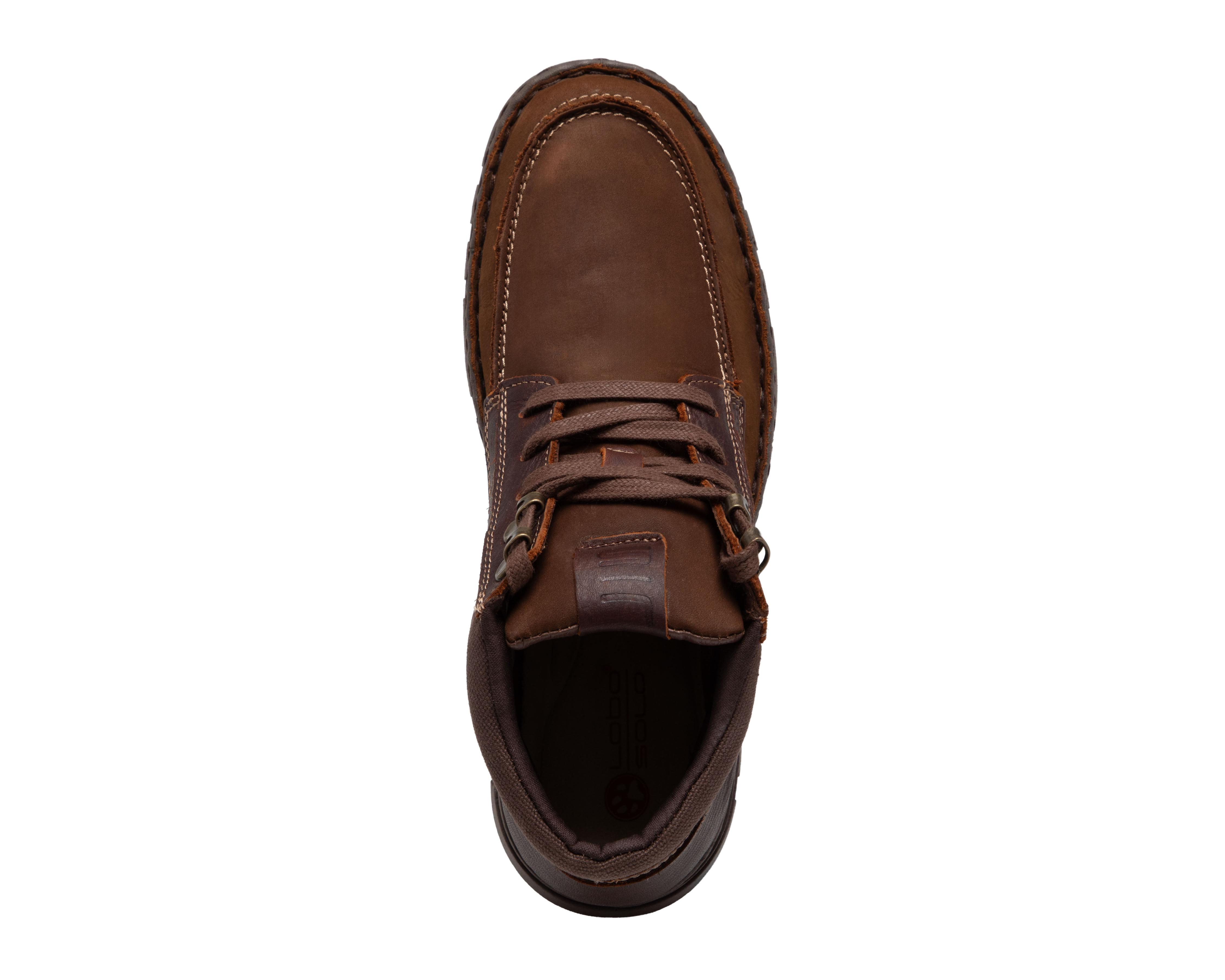 Foto 6 pulgar | Botas Confort Lobo Solo de Piel para Hombre