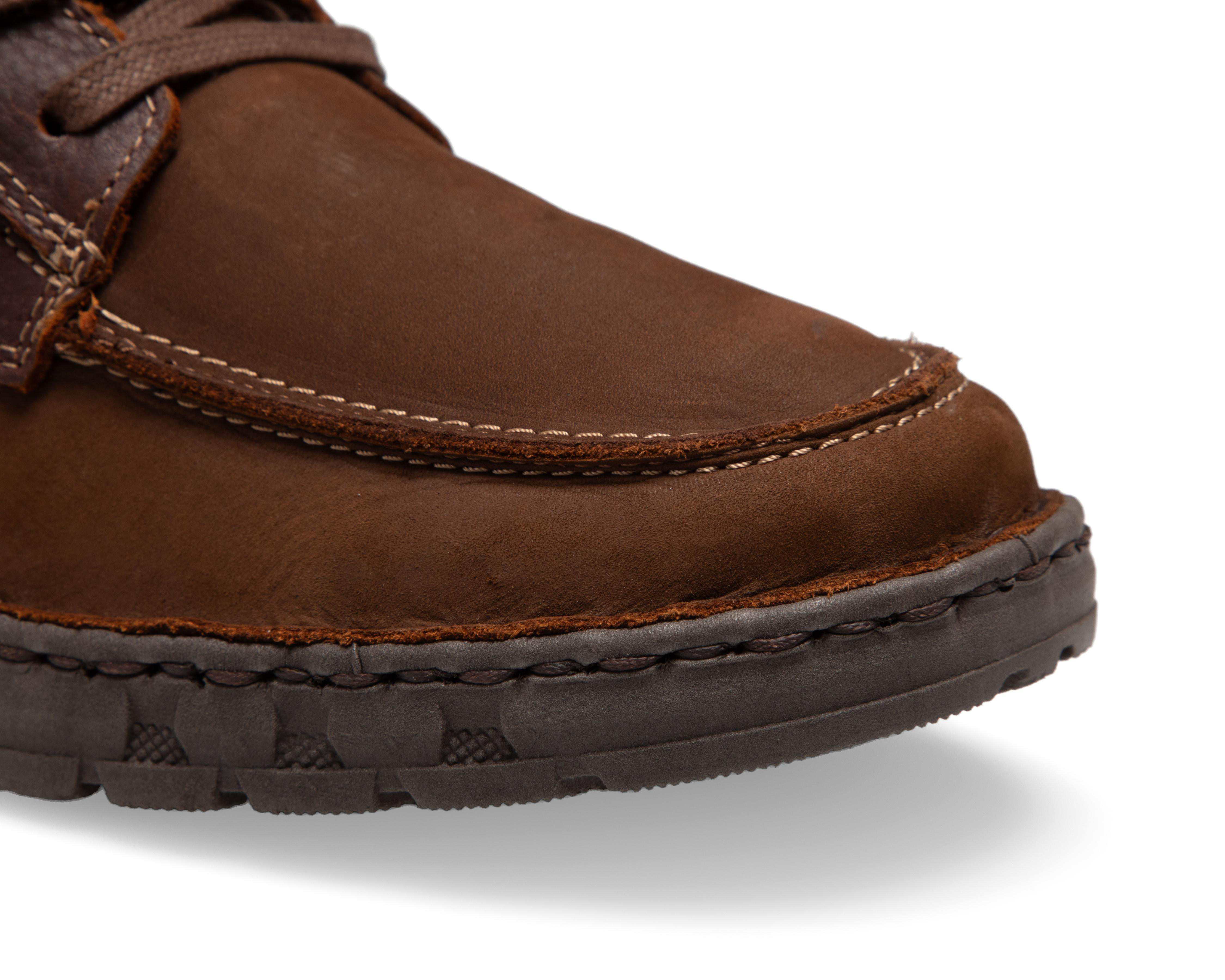 Foto 7 pulgar | Botas Confort Lobo Solo de Piel para Hombre