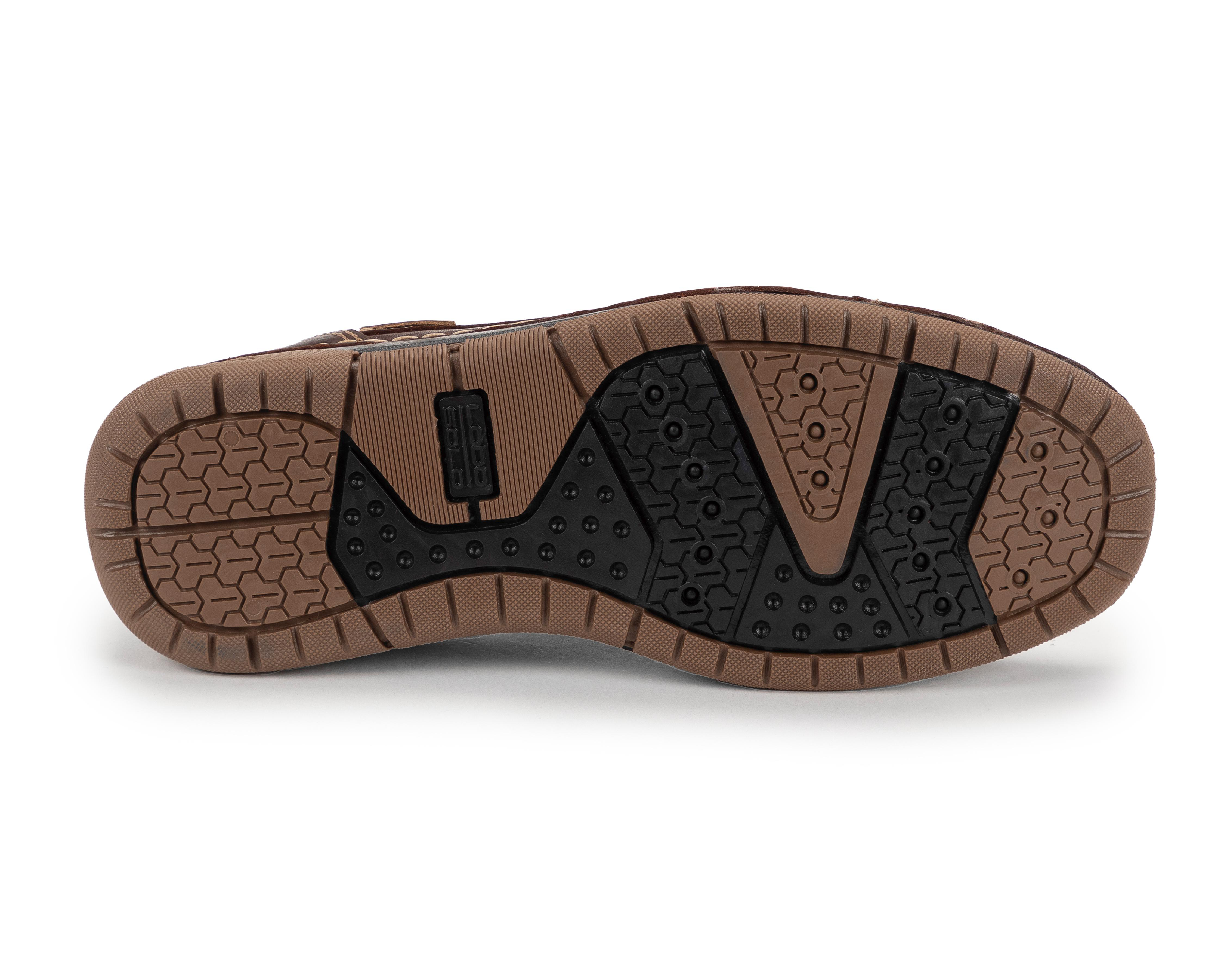 Foto 5 pulgar | Mocasines Lobo Solo de Piel para Hombre