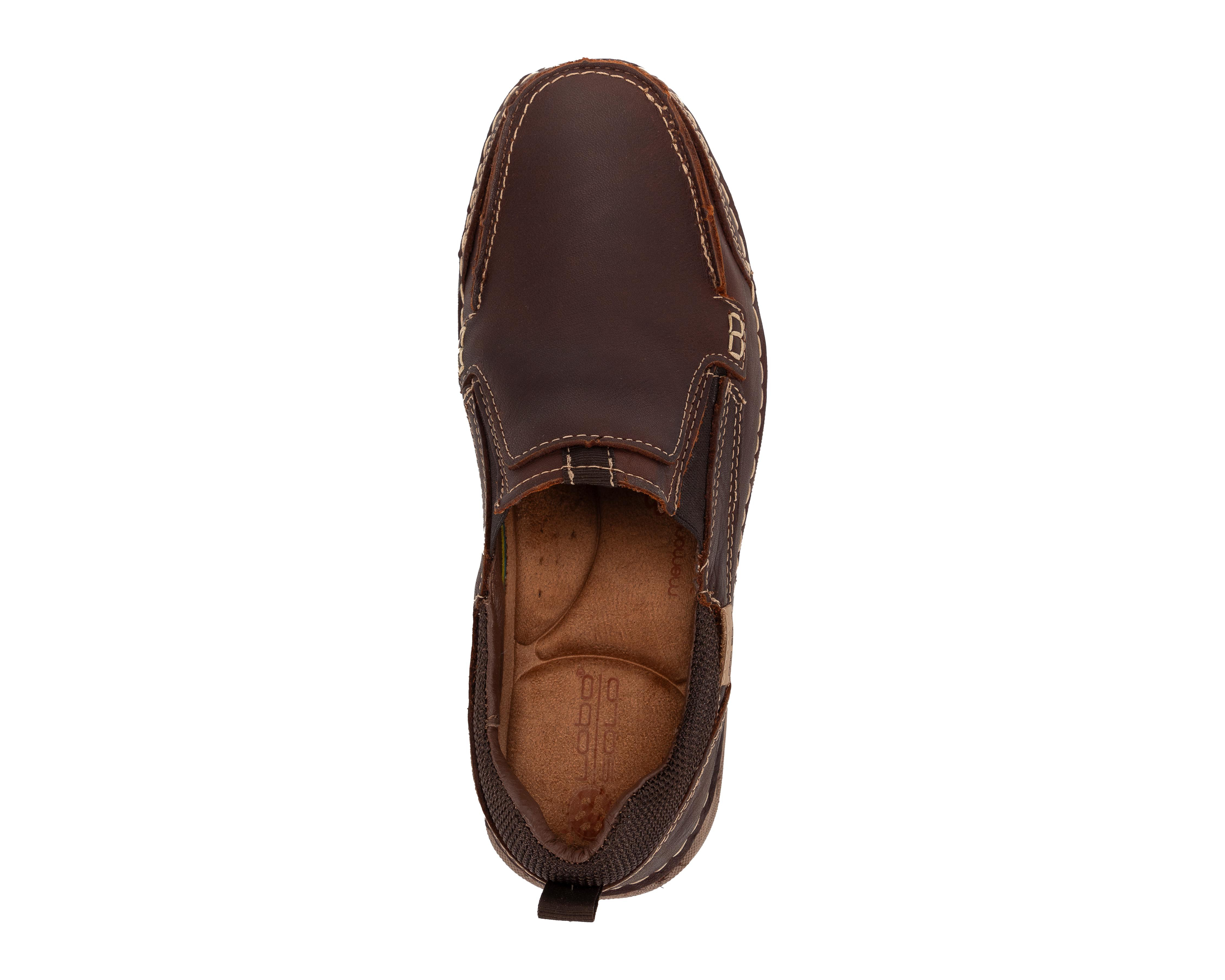 Foto 6 pulgar | Mocasines Lobo Solo de Piel para Hombre