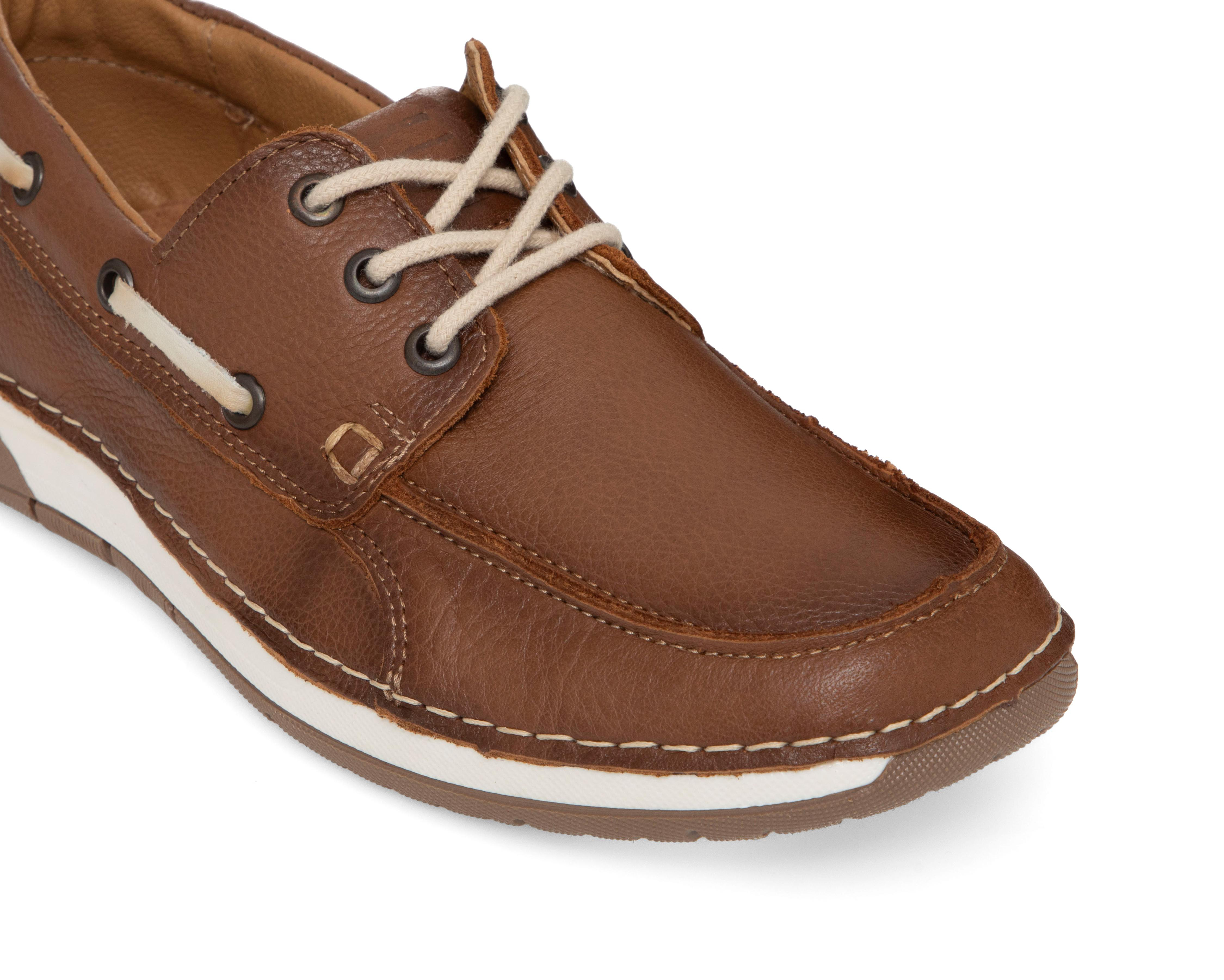 Foto 6 | Mocasines Confort Lobo Solo de Piel para Hombre