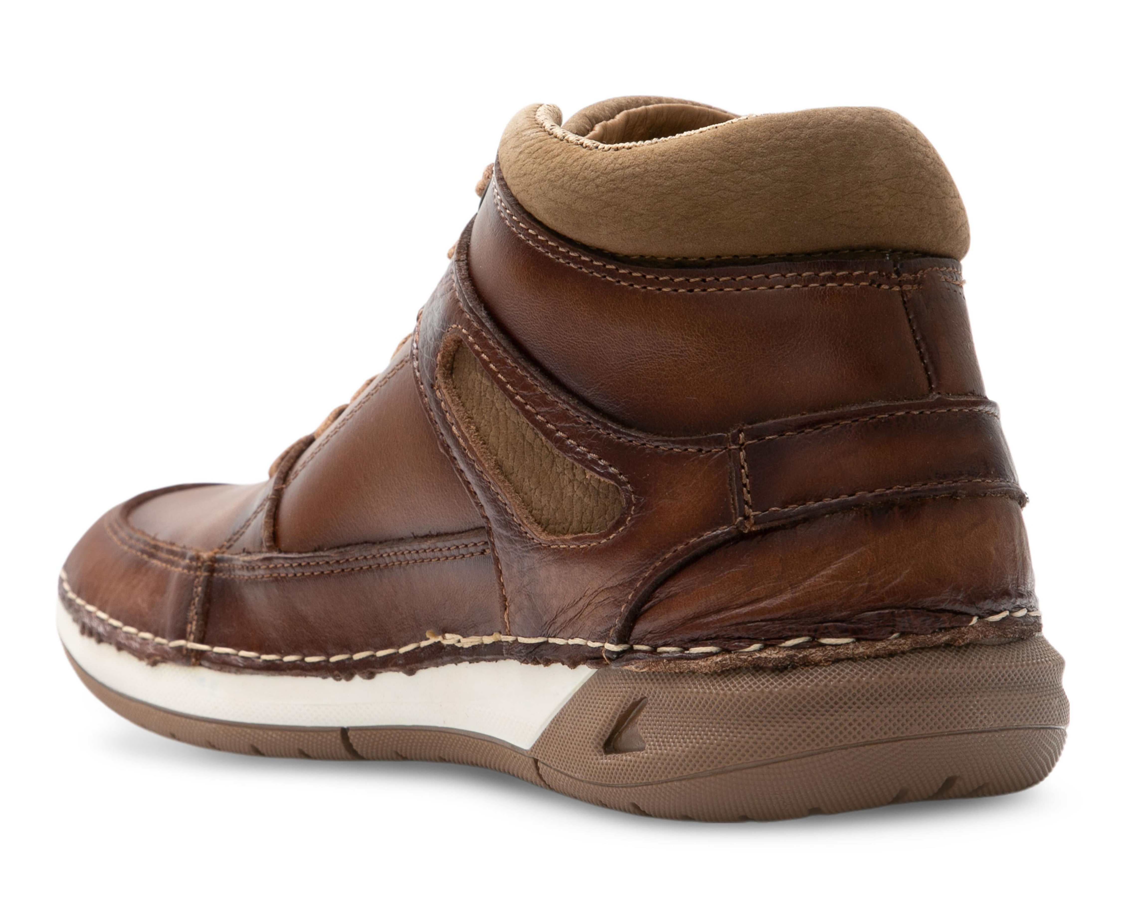Foto 4 pulgar | Botines Confort Lobo Solo Toledo de Piel para Hombre