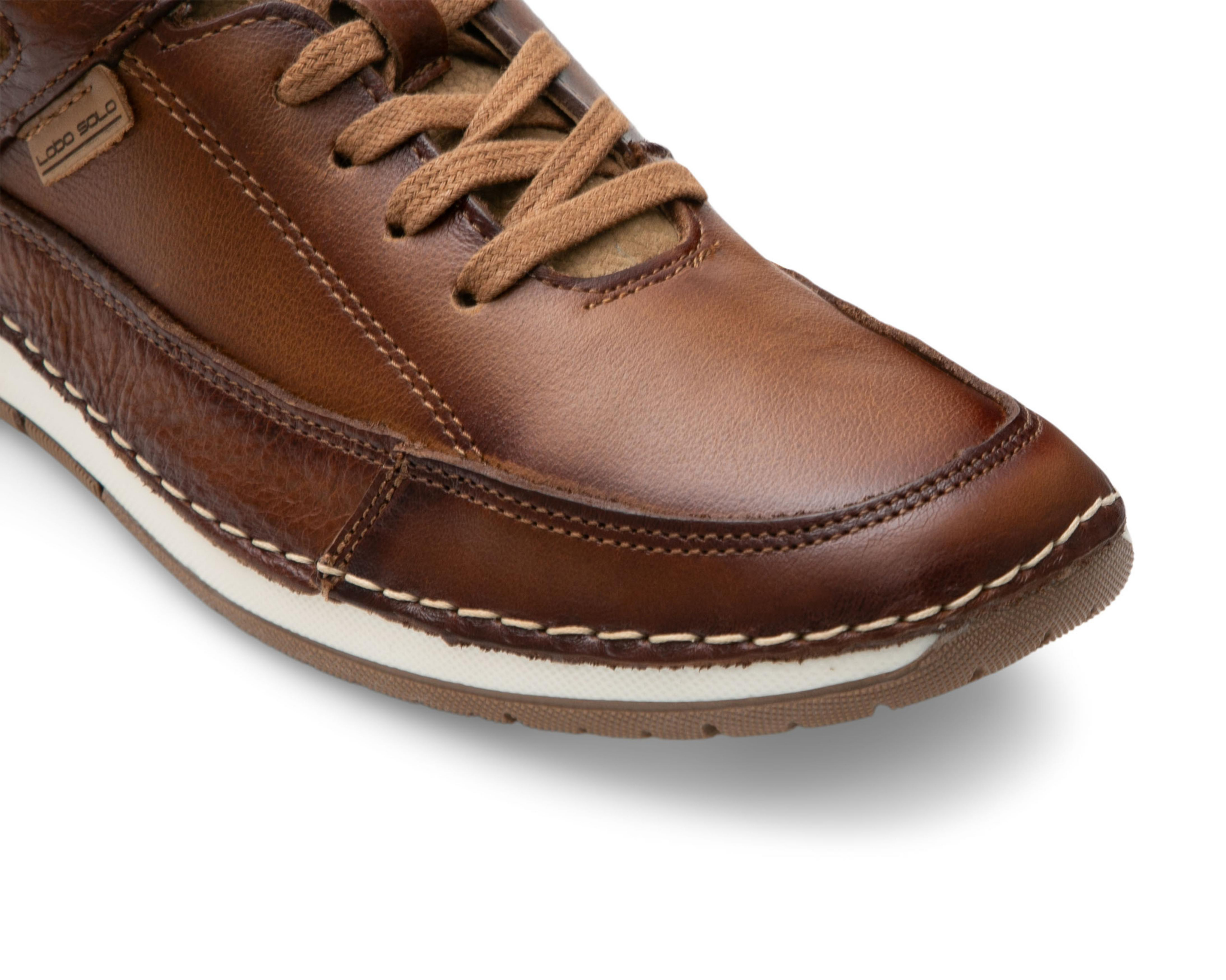 Foto 7 pulgar | Botines Confort Lobo Solo Toledo de Piel para Hombre