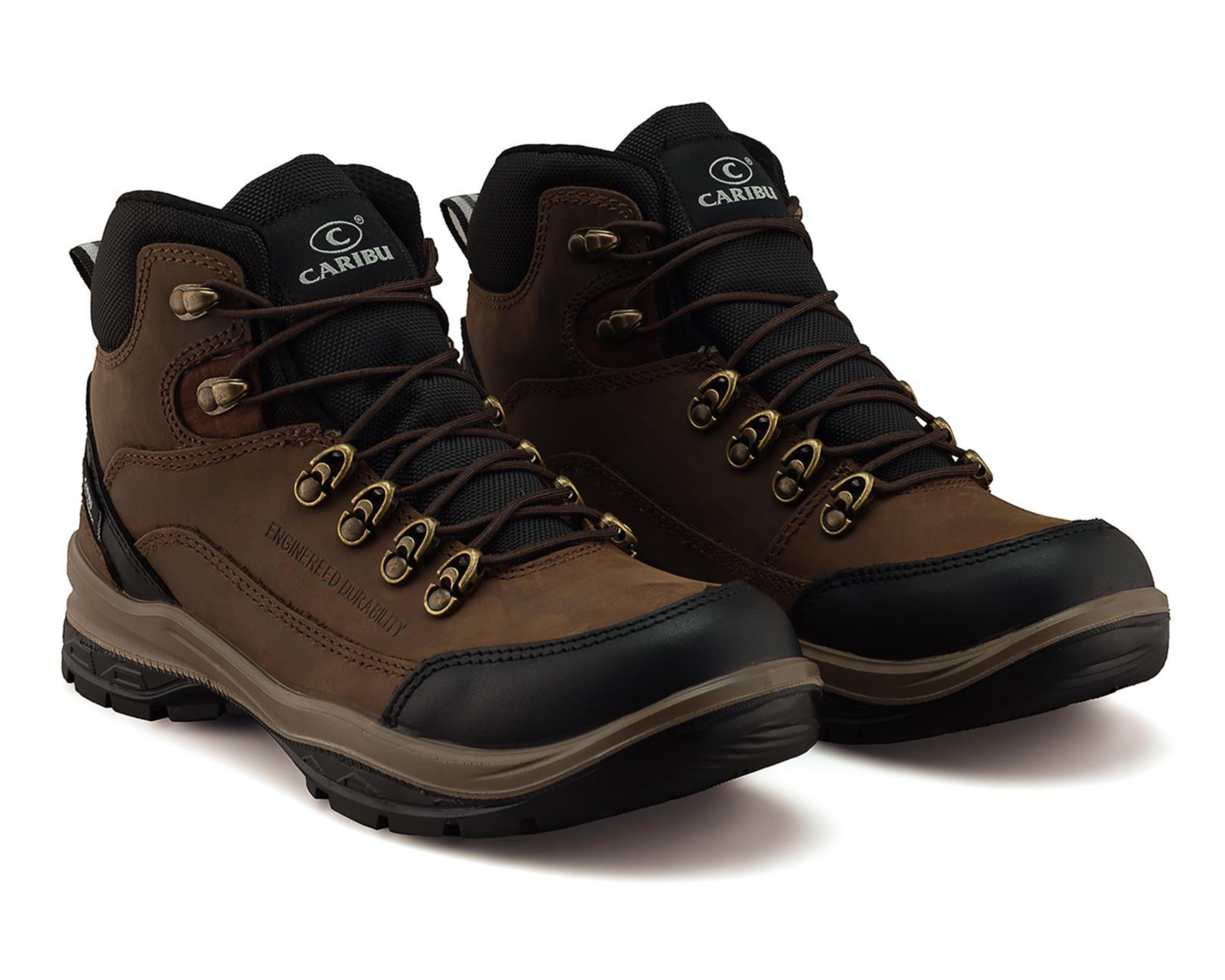 Foto 1 | Botas Outdoor Caribu 306 Crazy de Piel para Hombre