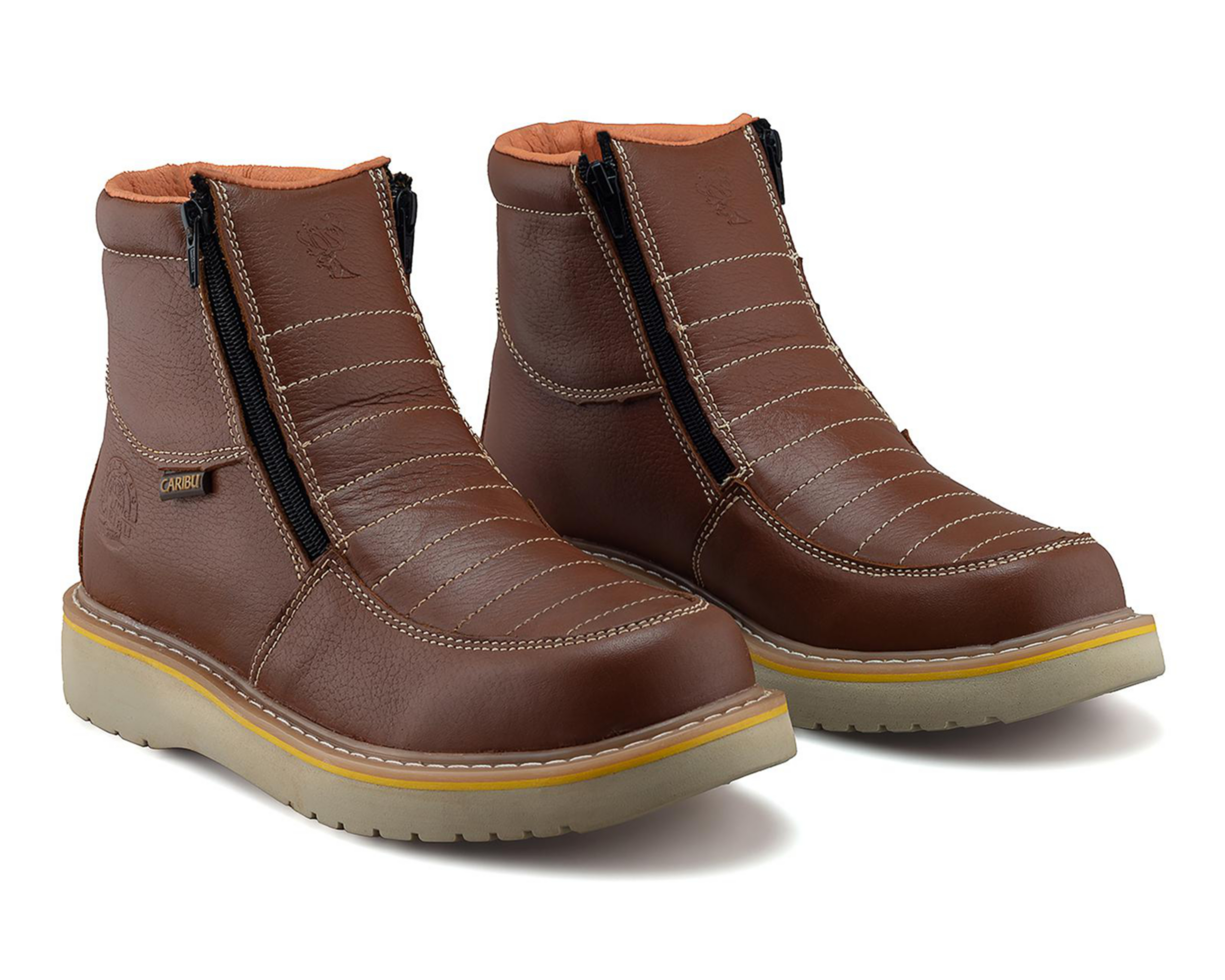 Botas de Trabajo Caribu 371P Floter de Piel para Hombre $1,129