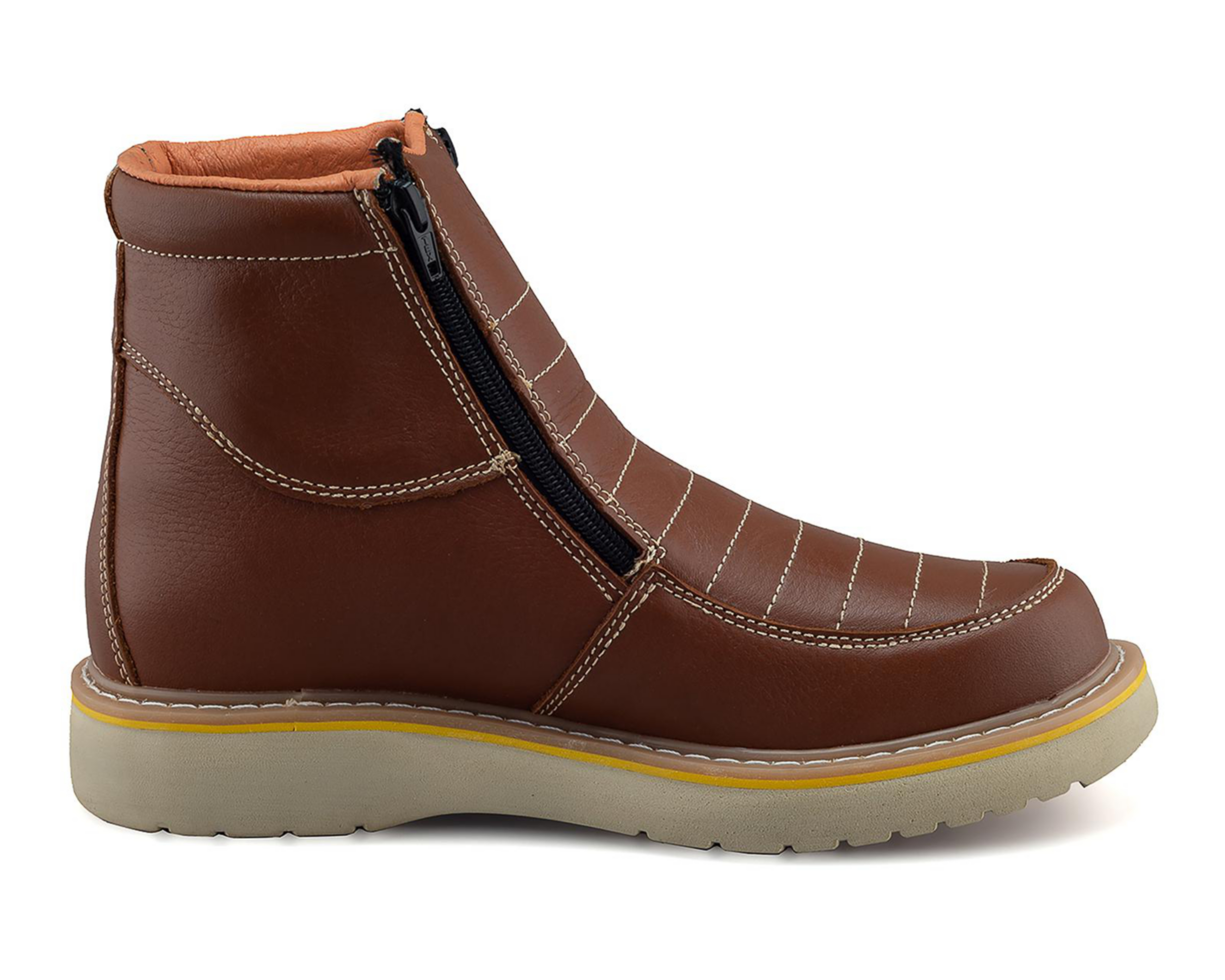 Foto 4 | Botas de Trabajo Caribu 371P Floter de Piel para Hombre