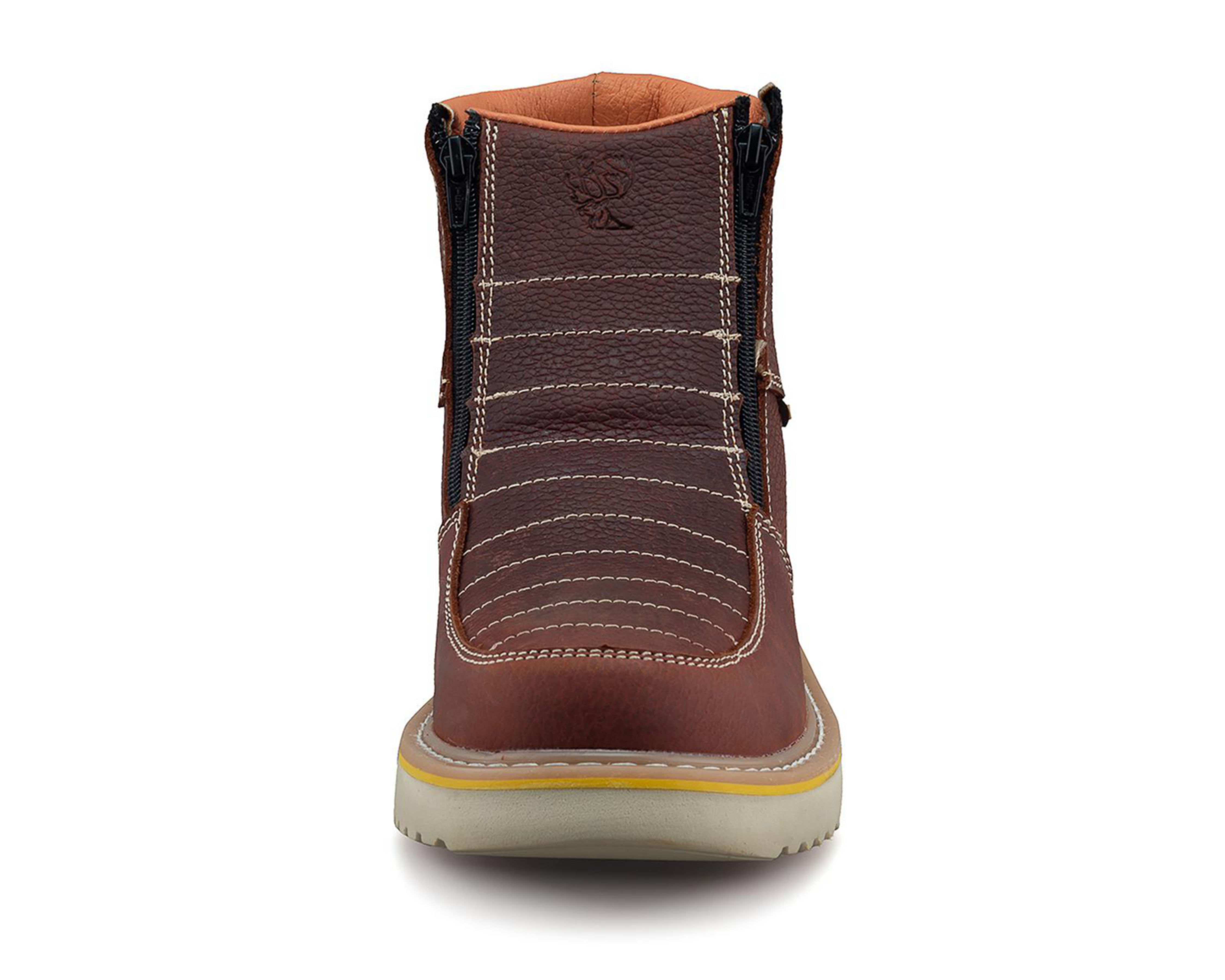 Foto 5 | Botas de Trabajo Caribu 371P Floter de Piel para Hombre