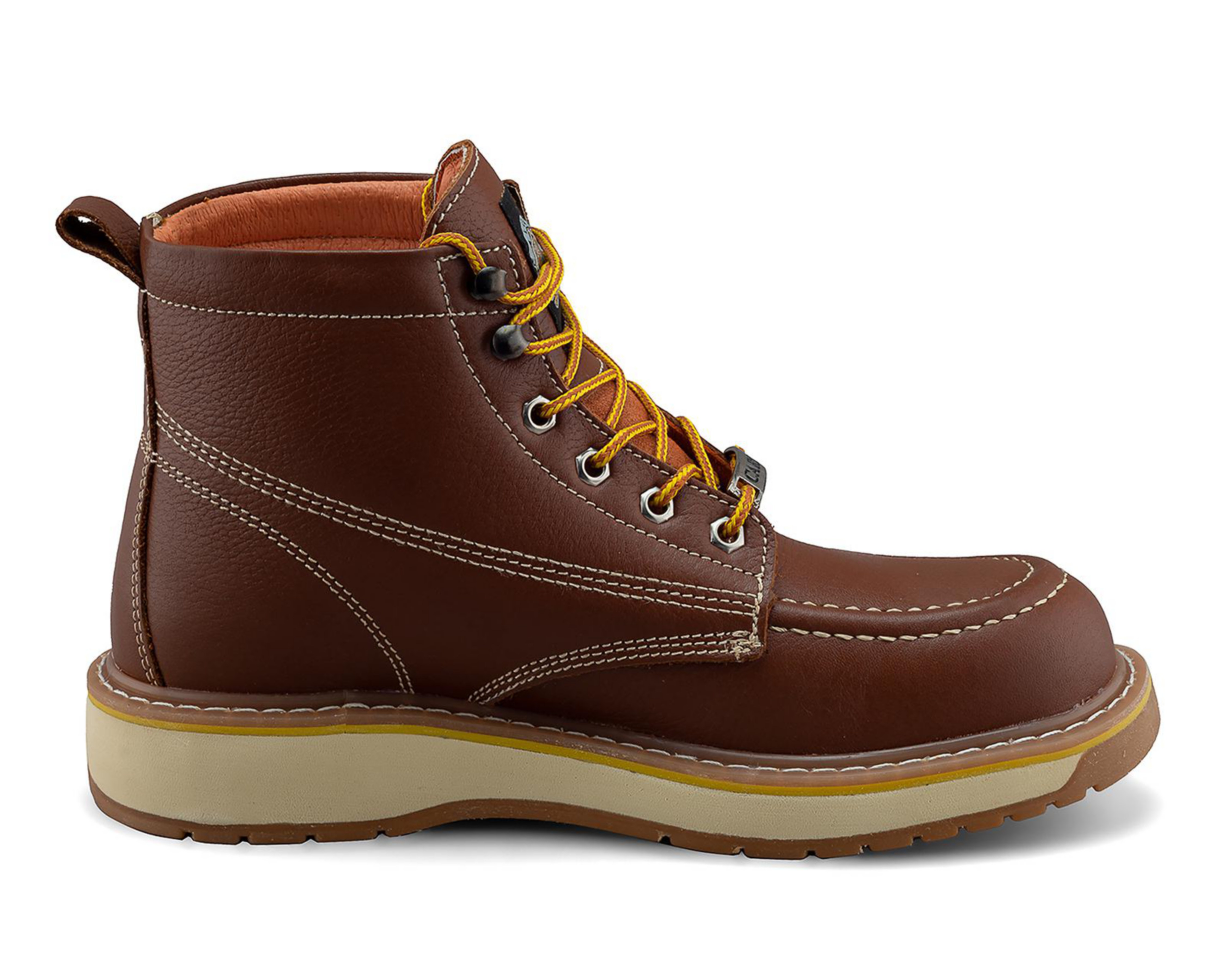 Foto 4 | Botas de Trabajo Caribu 363T Shedron de Piel para Hombre