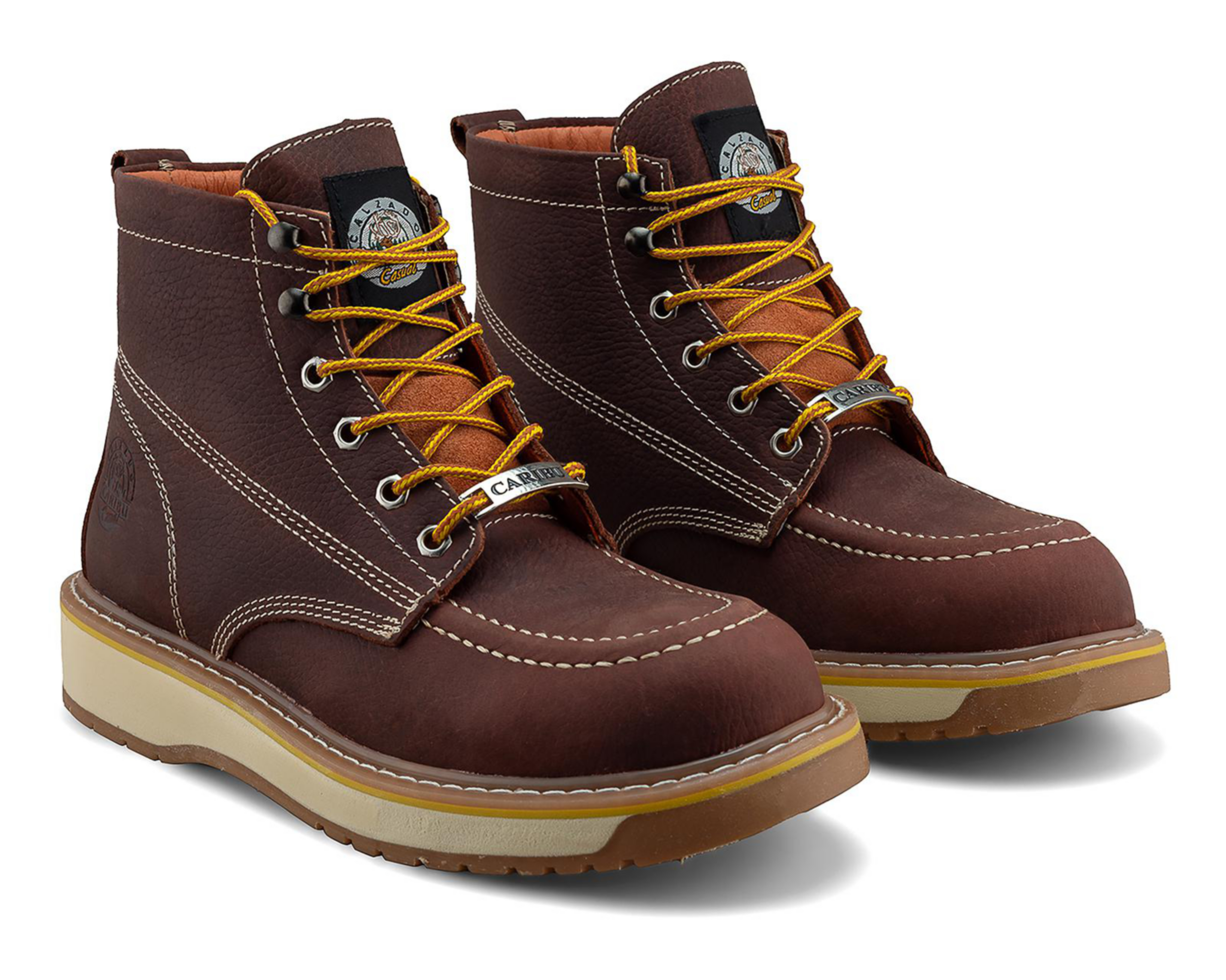 Botas de Trabajo Caribu 363-E Floter de Piel para Hombre $1,079