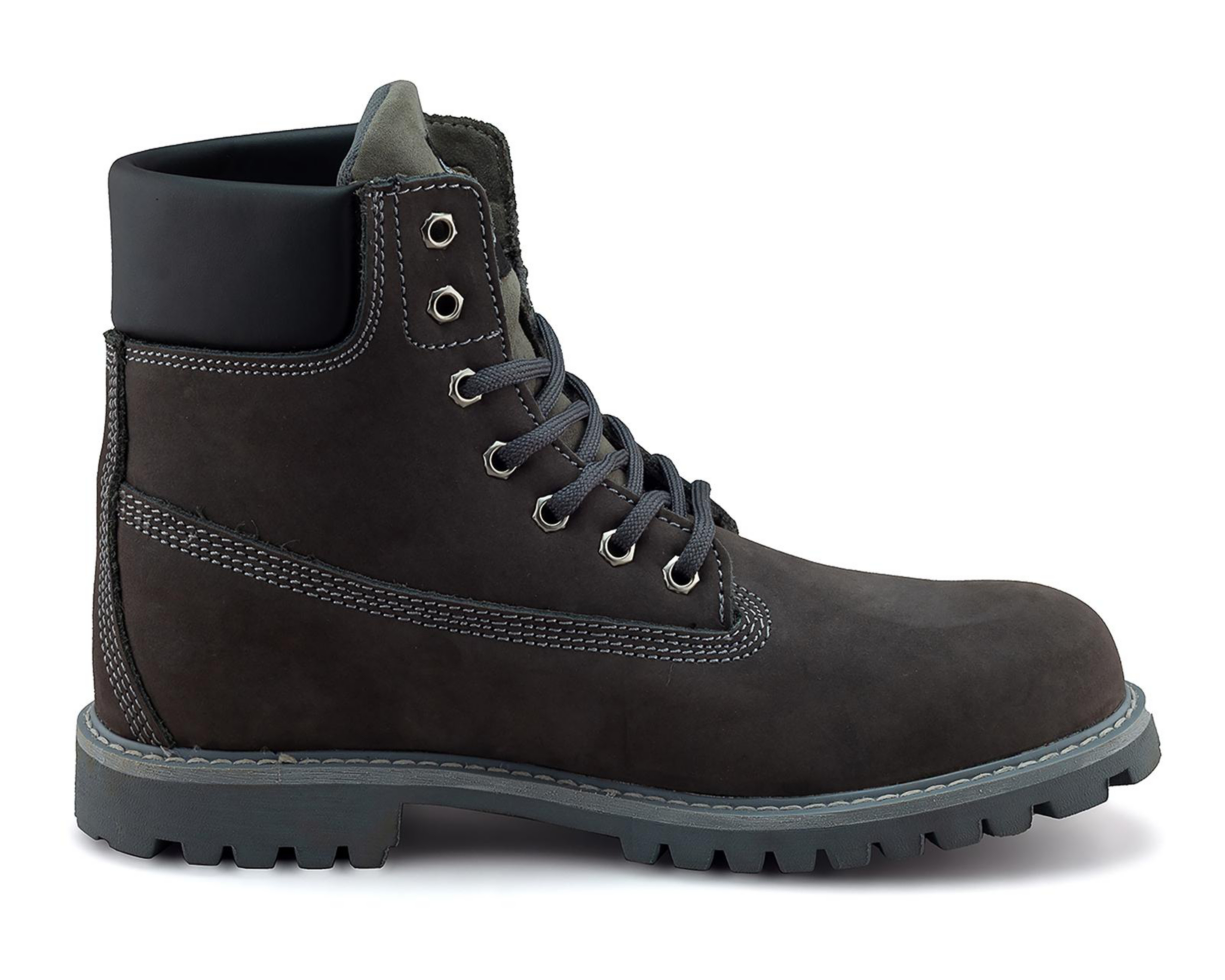 Foto 5 pulgar | Botas Casuales Caribu 784 Nubuck de Piel para Hombre