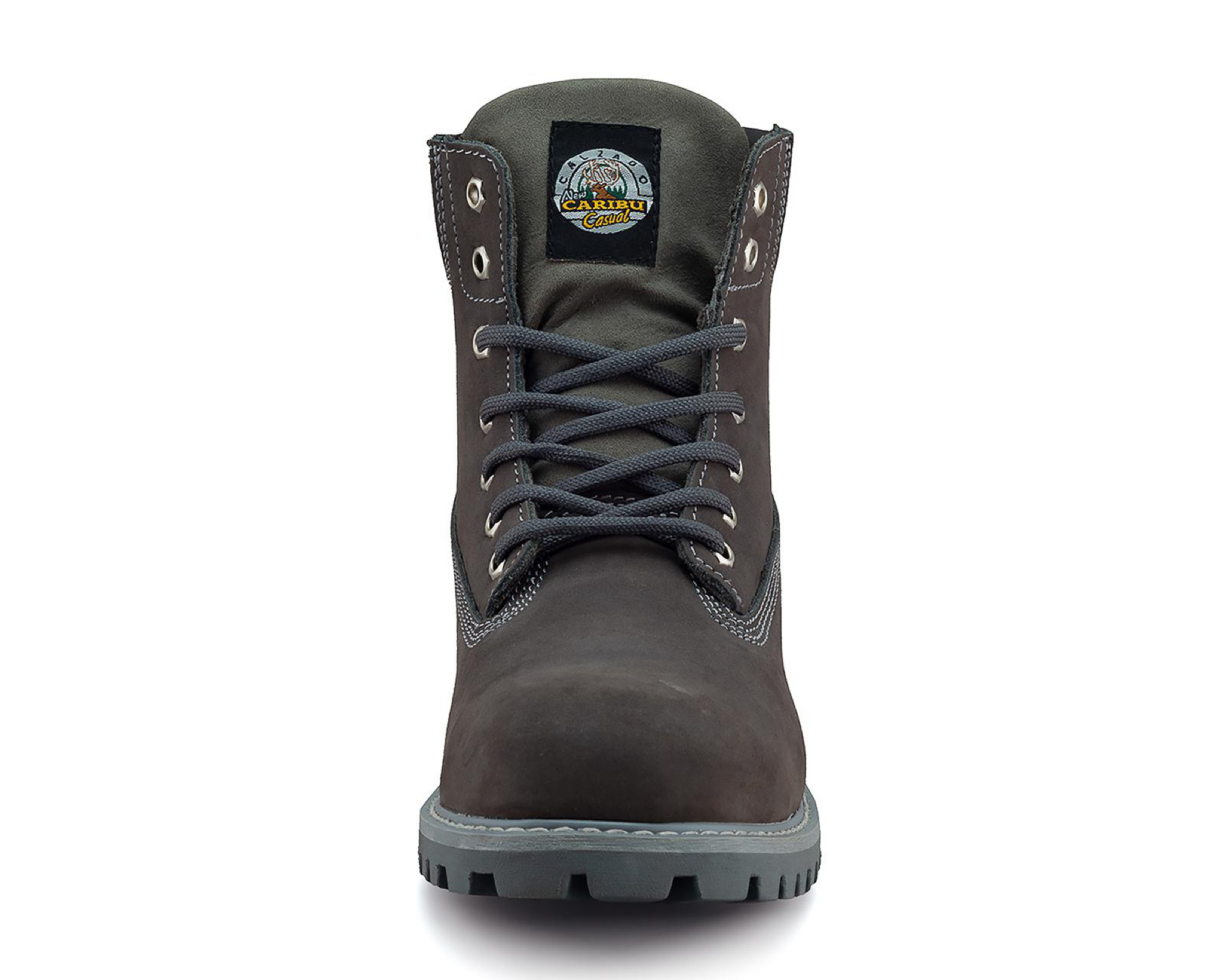 Foto 6 pulgar | Botas Casuales Caribu 784 Nubuck de Piel para Hombre