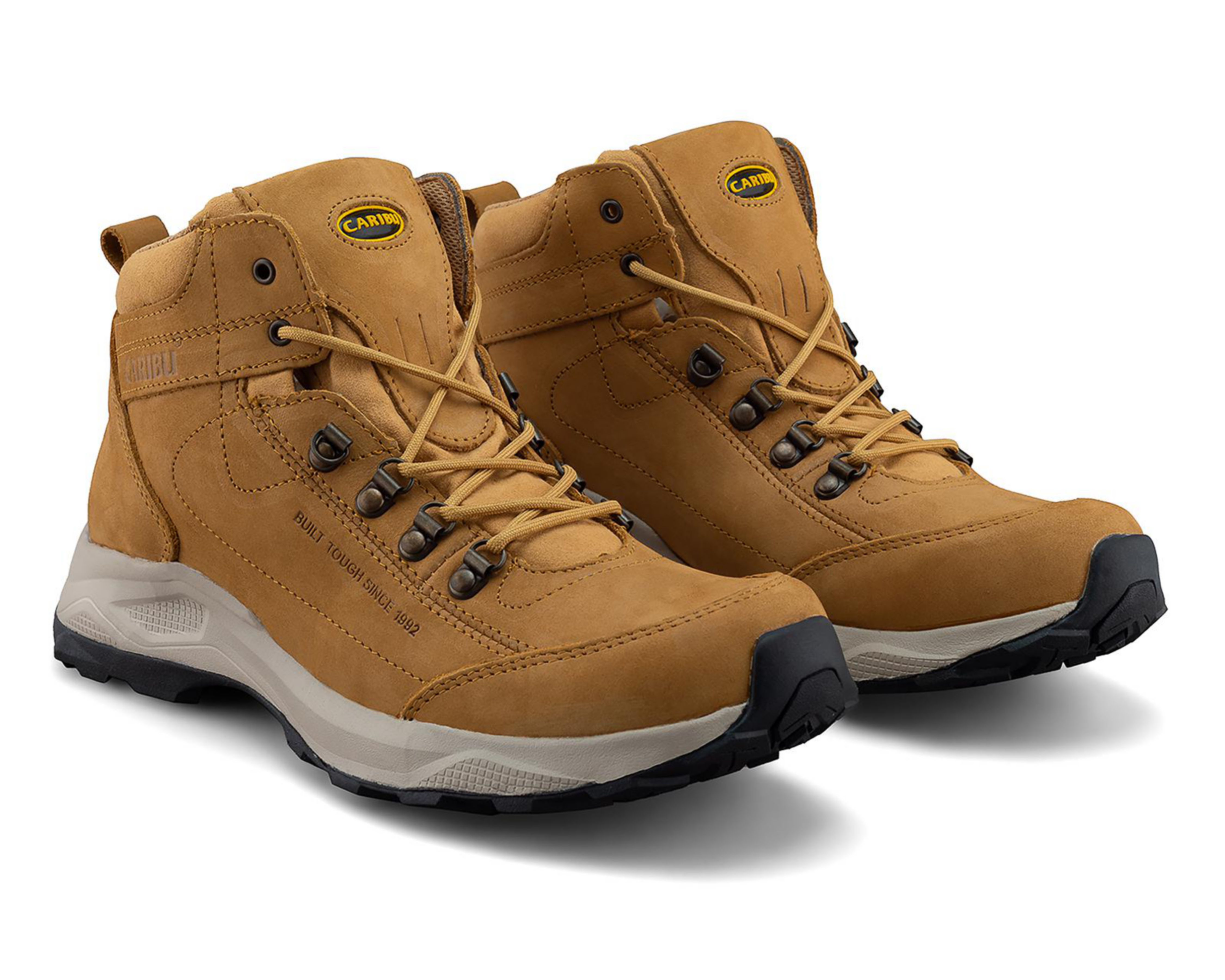 Foto 2 pulgar | Botas Outdoor Caribu 646-N de Piel para Hombre