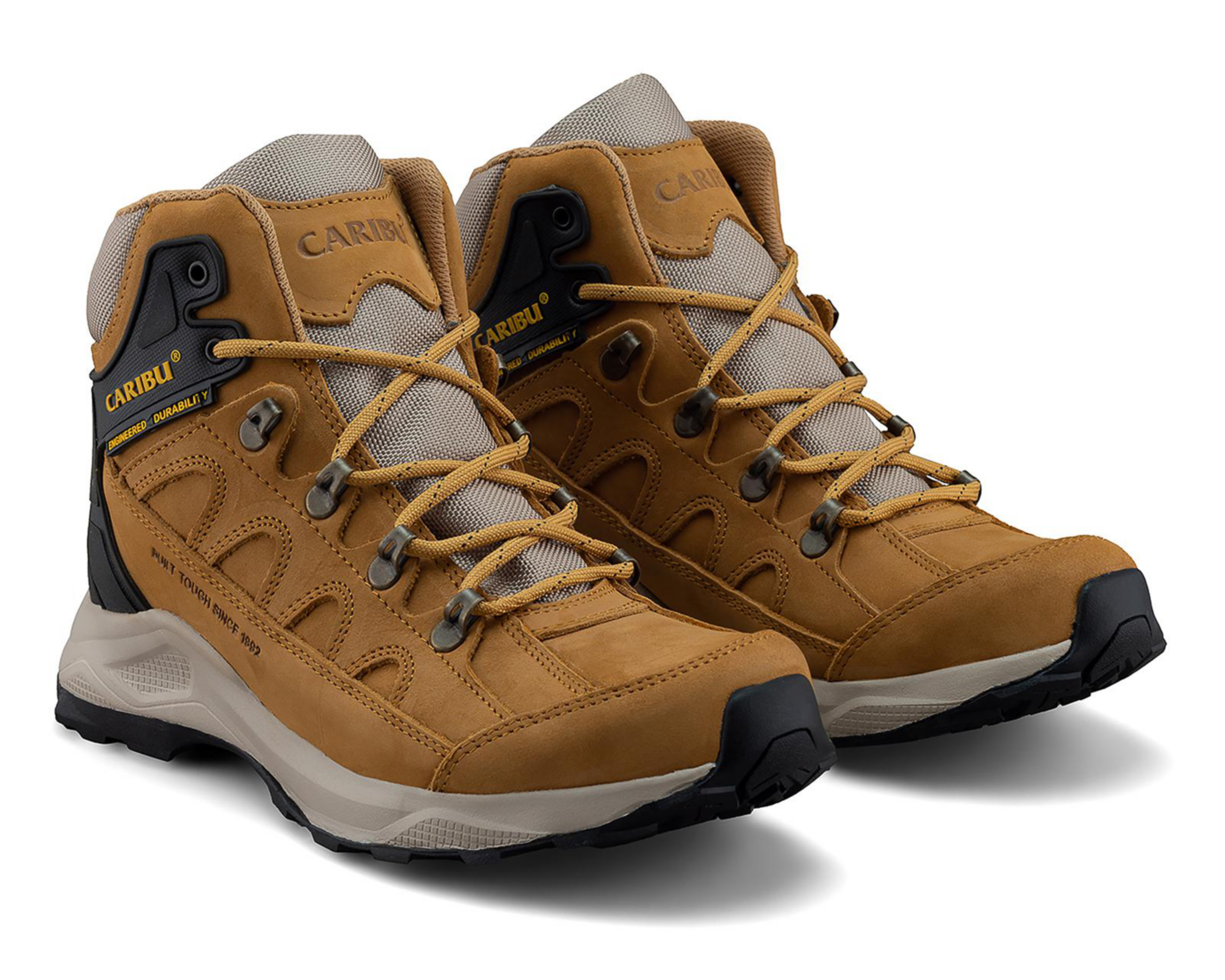 Foto 2 pulgar | Botas Outdoor Caribu 002-N para Hombre
