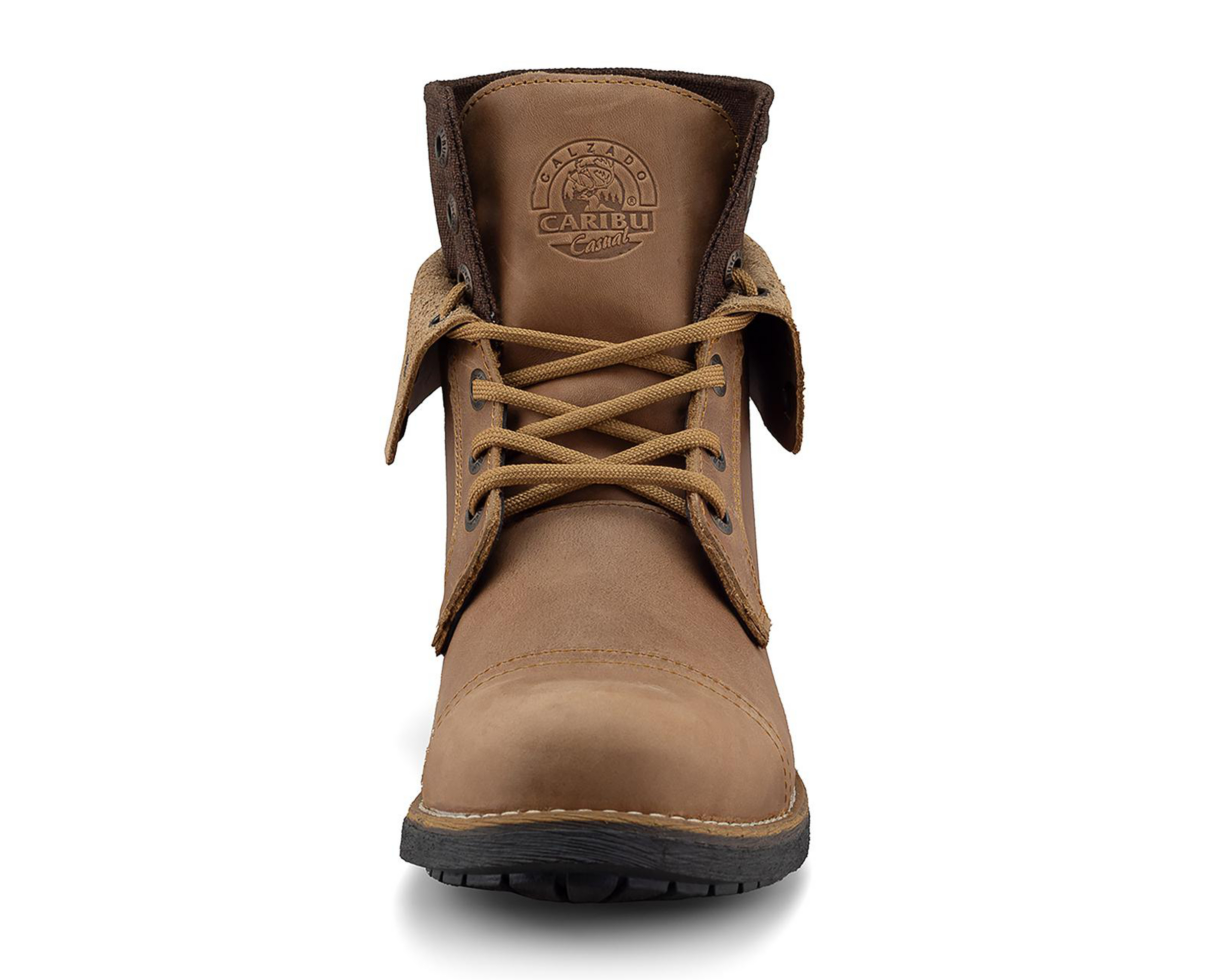 Foto 5 | Botas Casuales Caribu 210 Rústico de Piel para Hombre