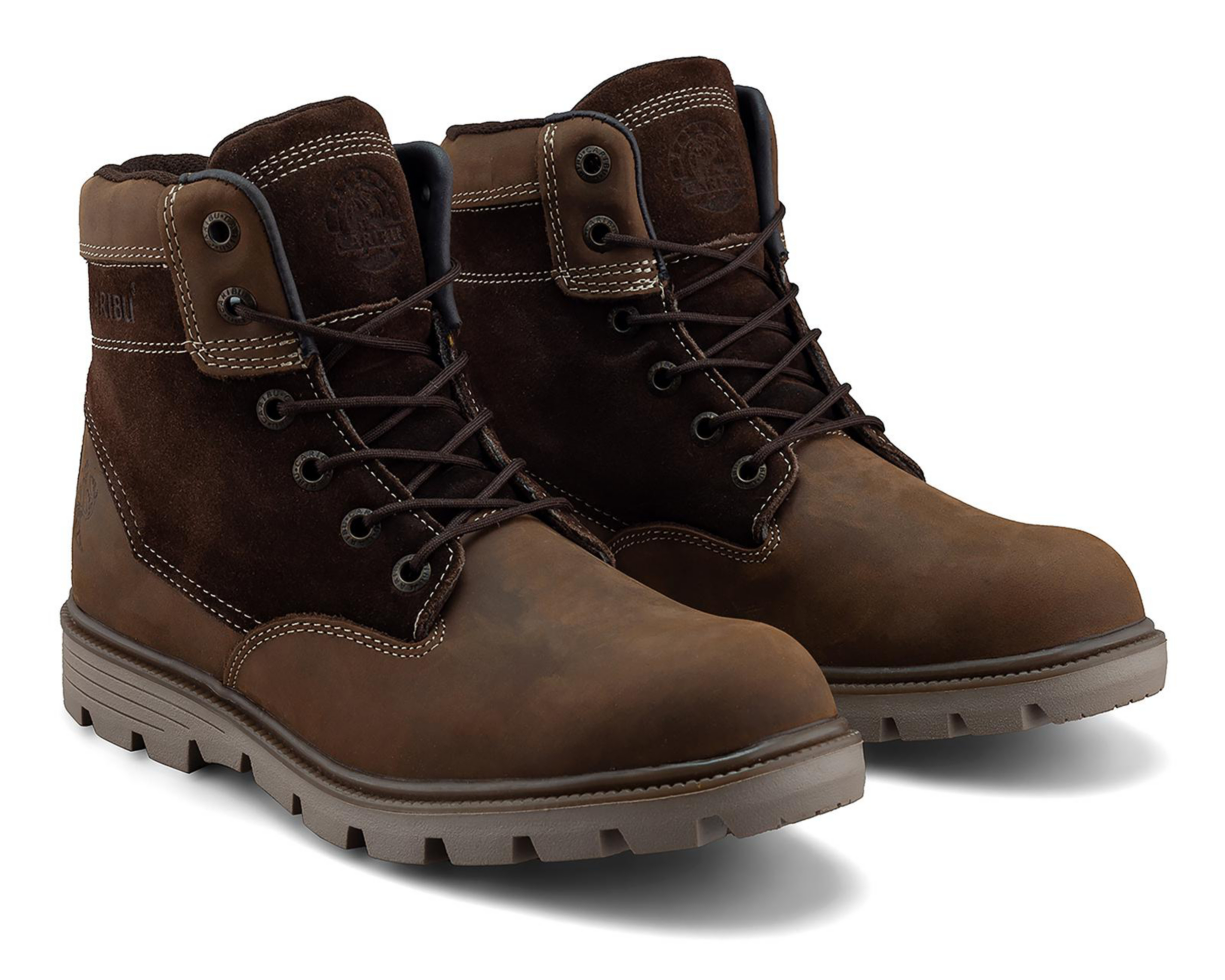 Botas Casuales Caribu 857 Crazy de Piel para Hombre $649