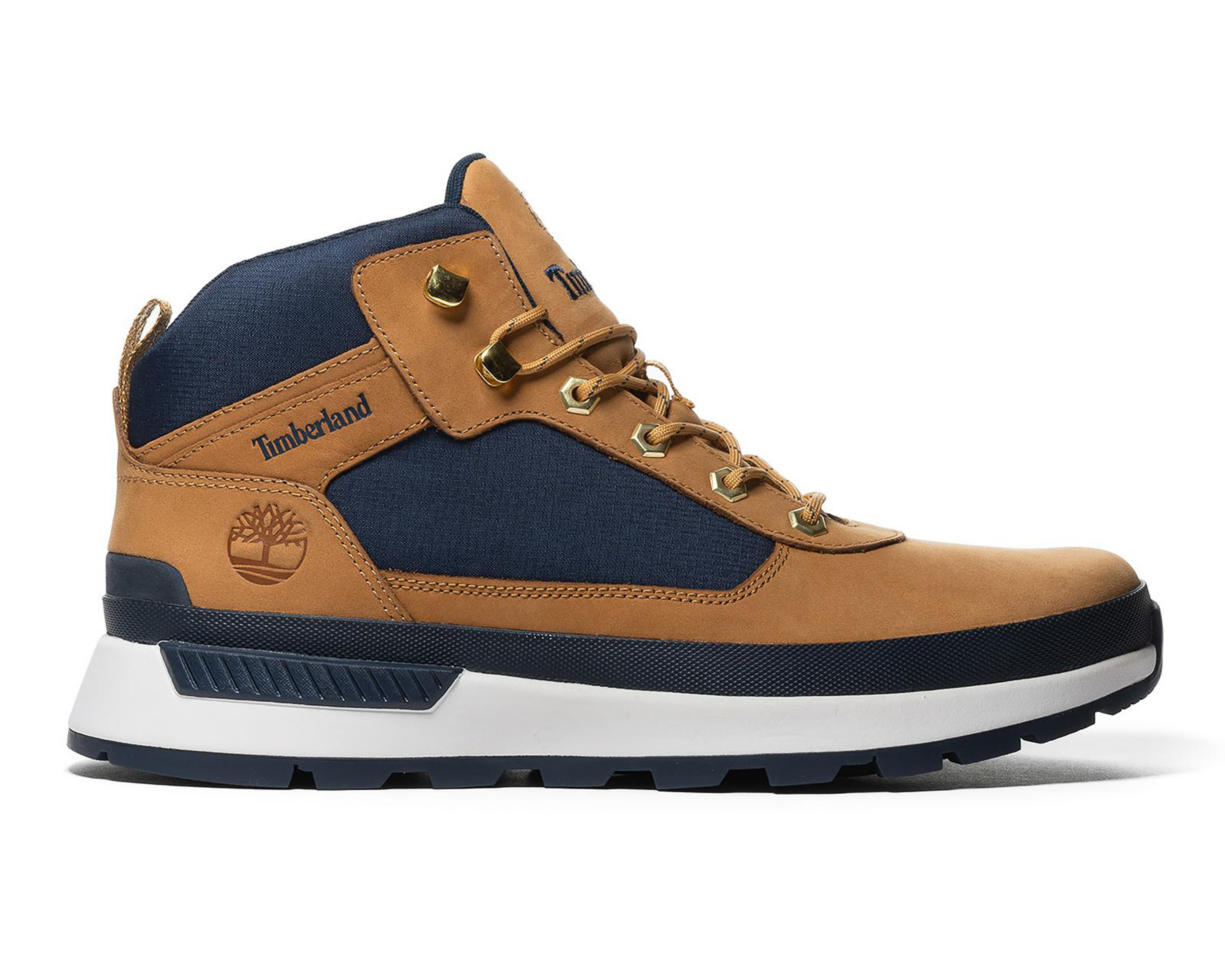 Foto 5 pulgar | Tenis para Senderismo Timberland Field Trekker Mid de Piel para Hombre