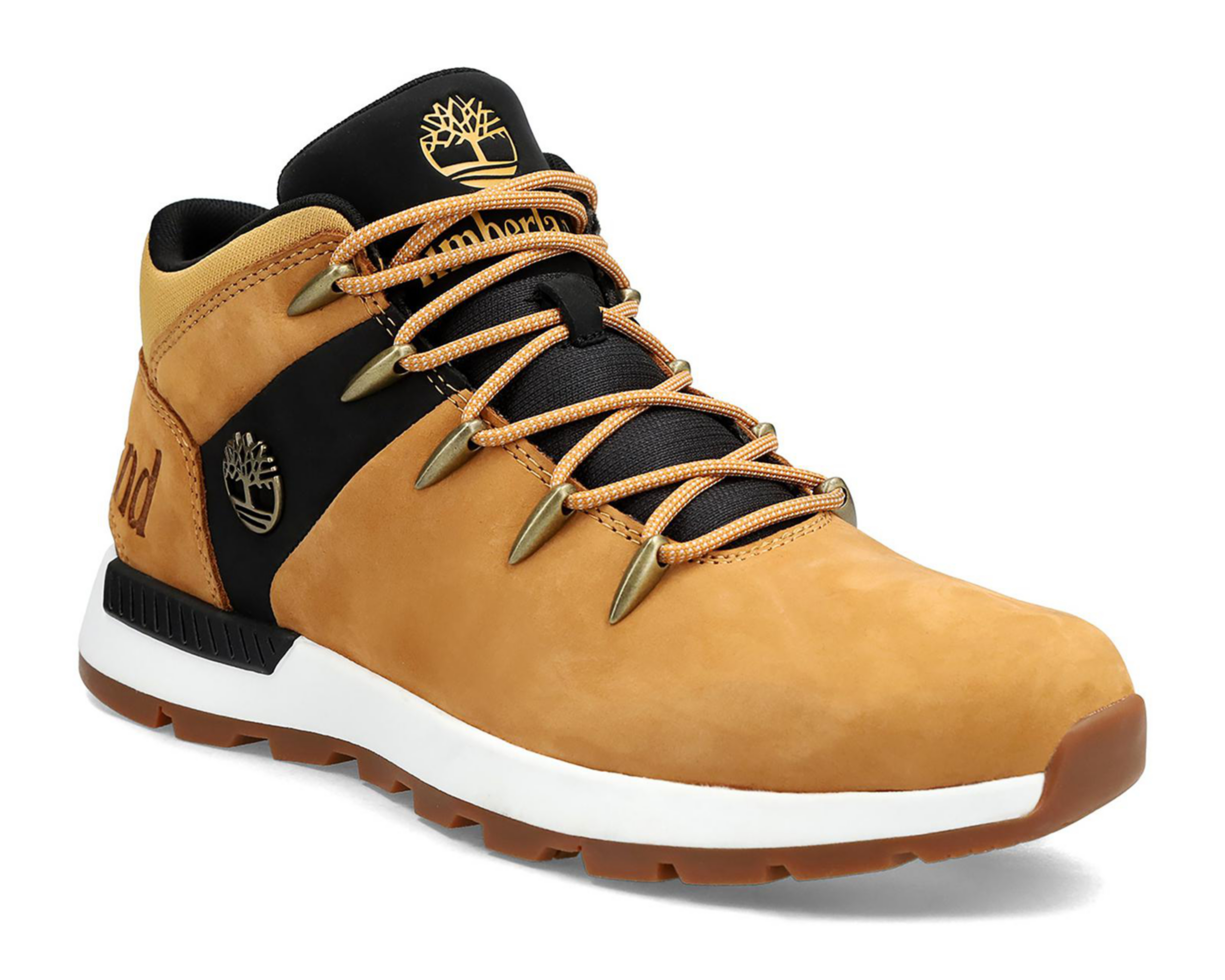 Foto 2 pulgar | Tenis para Senderismo Timberland Sprint Trekker Mid de Piel para Hombre
